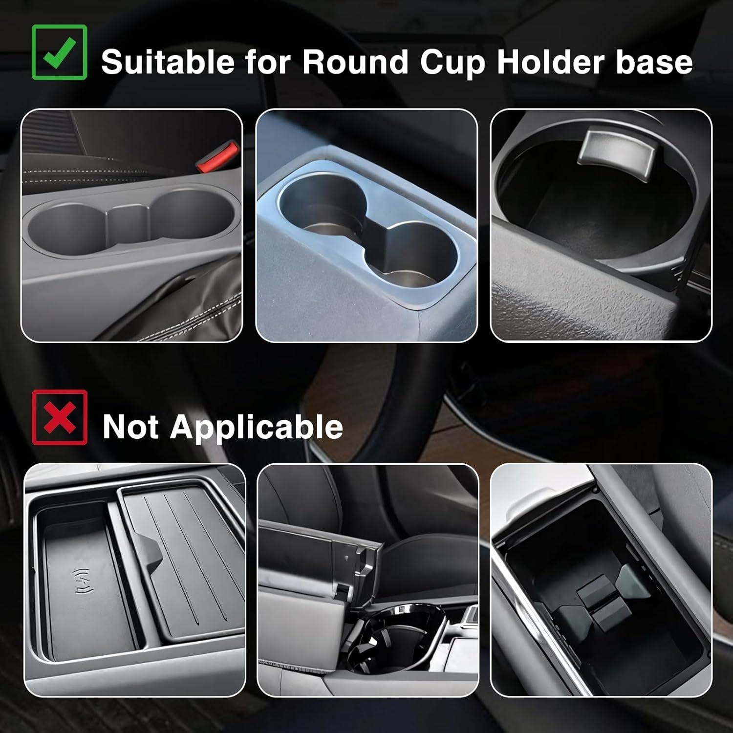 Soporte de Taza Expandible Tesheer para Coche Ajustable