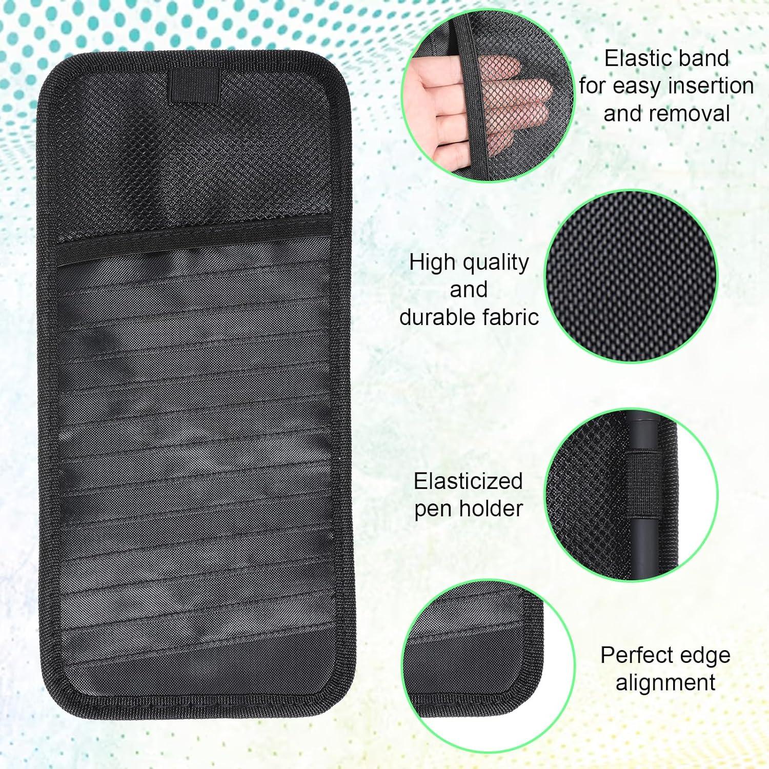 Soporte para CD de coche BOHUIZ - Organizador de visera negro