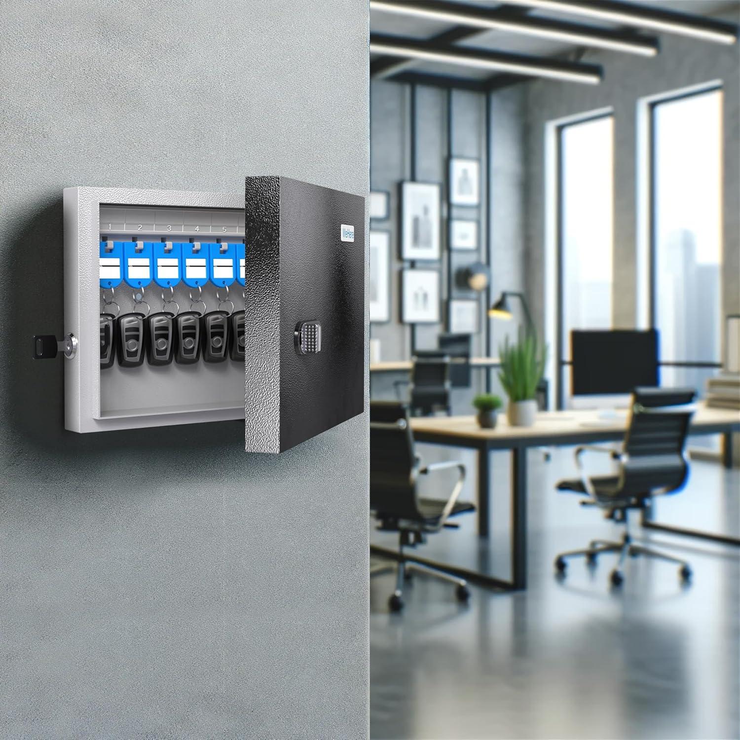 Caja de Llaves DiDiHere 16 Claves Montaje en Pared Seguridad