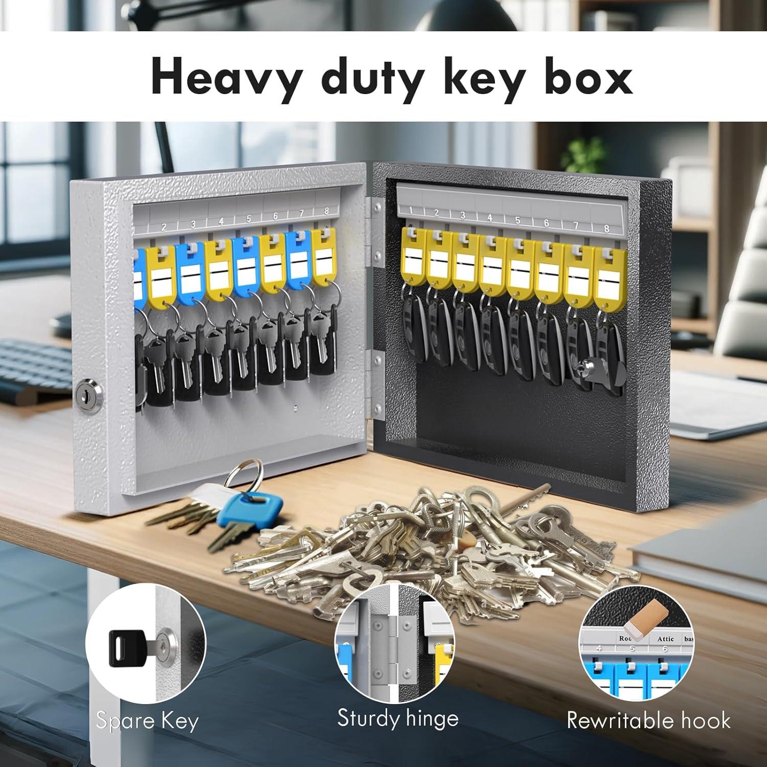 Caja de Llaves DiDiHere 16 Claves Montaje en Pared Seguridad