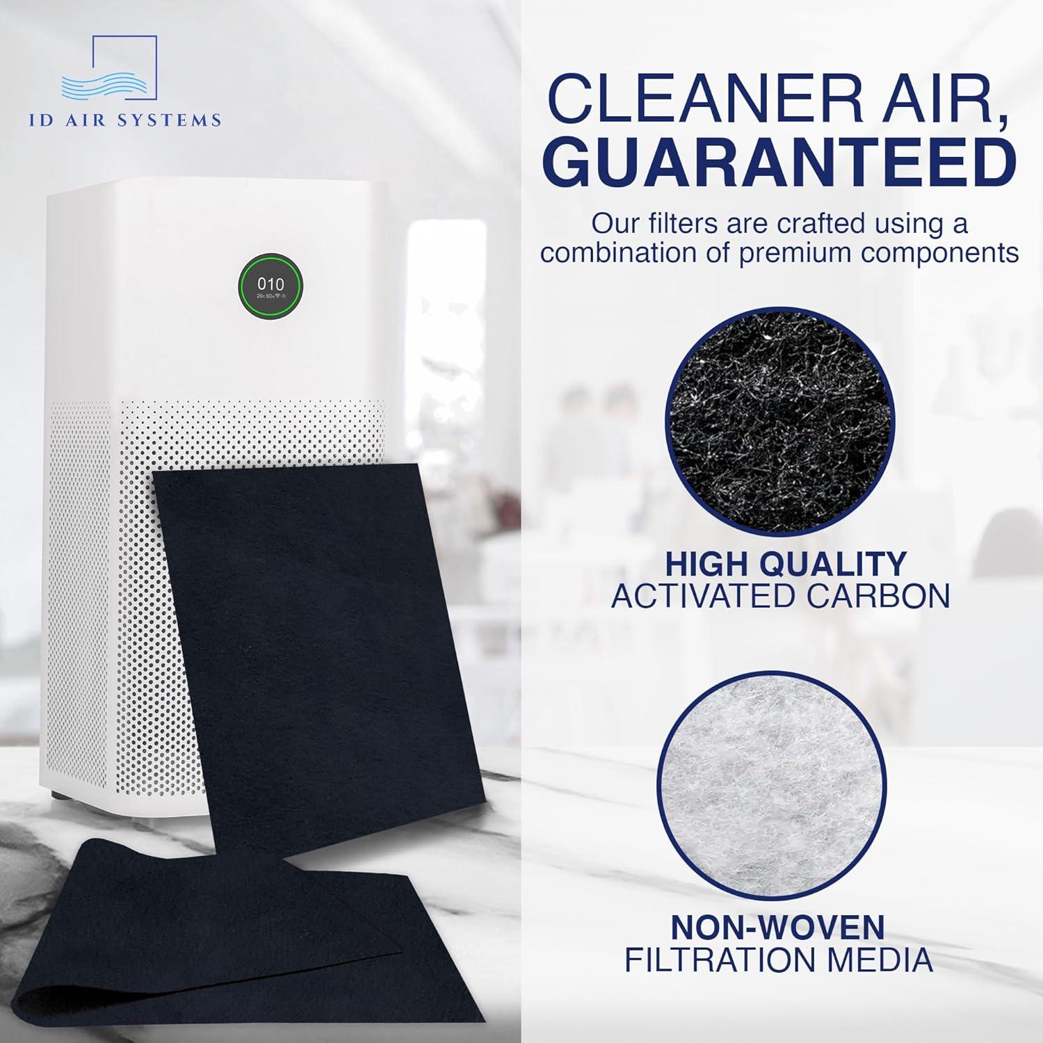 Filtro de Aire de Carbón Activado ID Air Systems 1 Paquete 40.64x121.92 cm