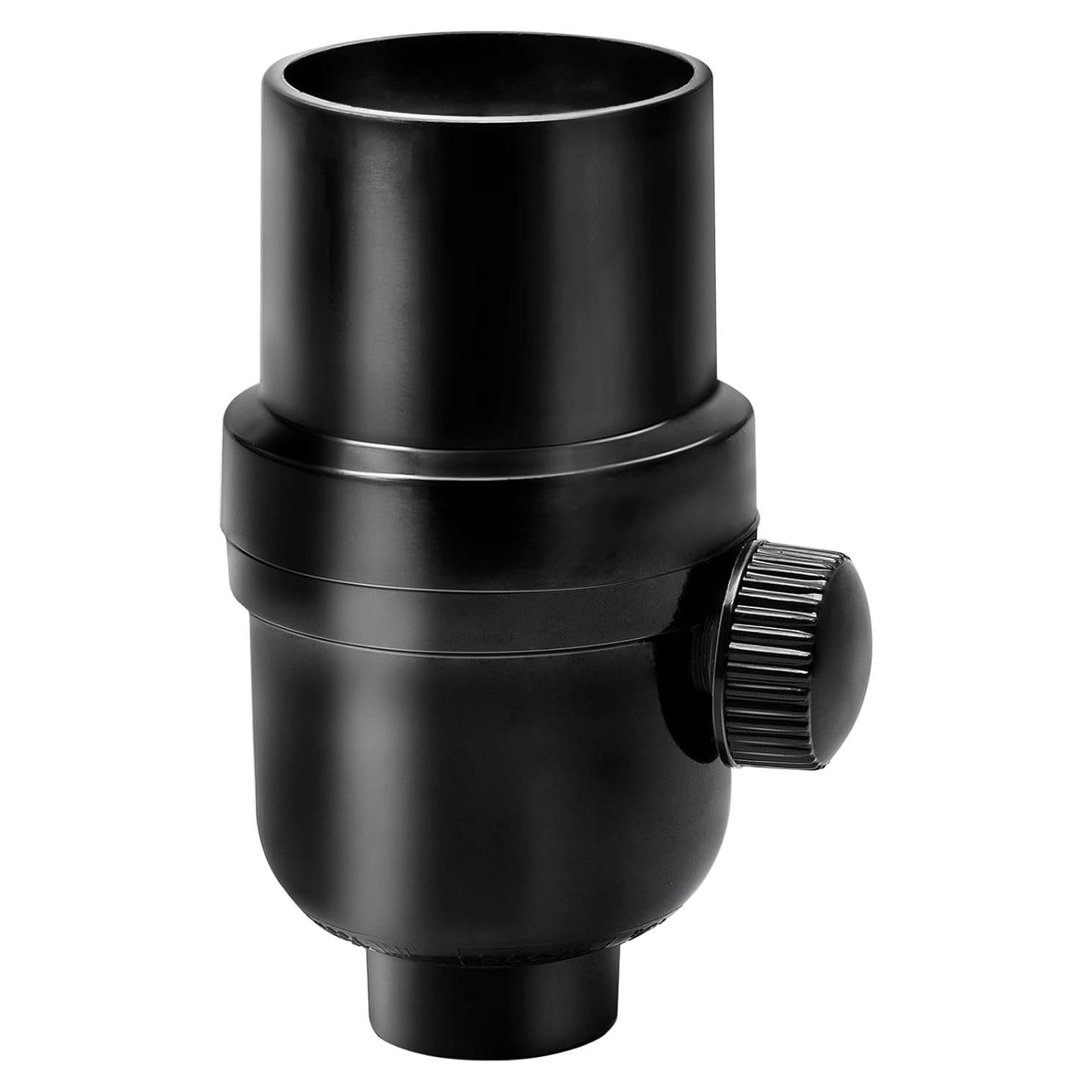 Socket de Lámpara Regulable DiCUNO E26 Vintage Negro 60W