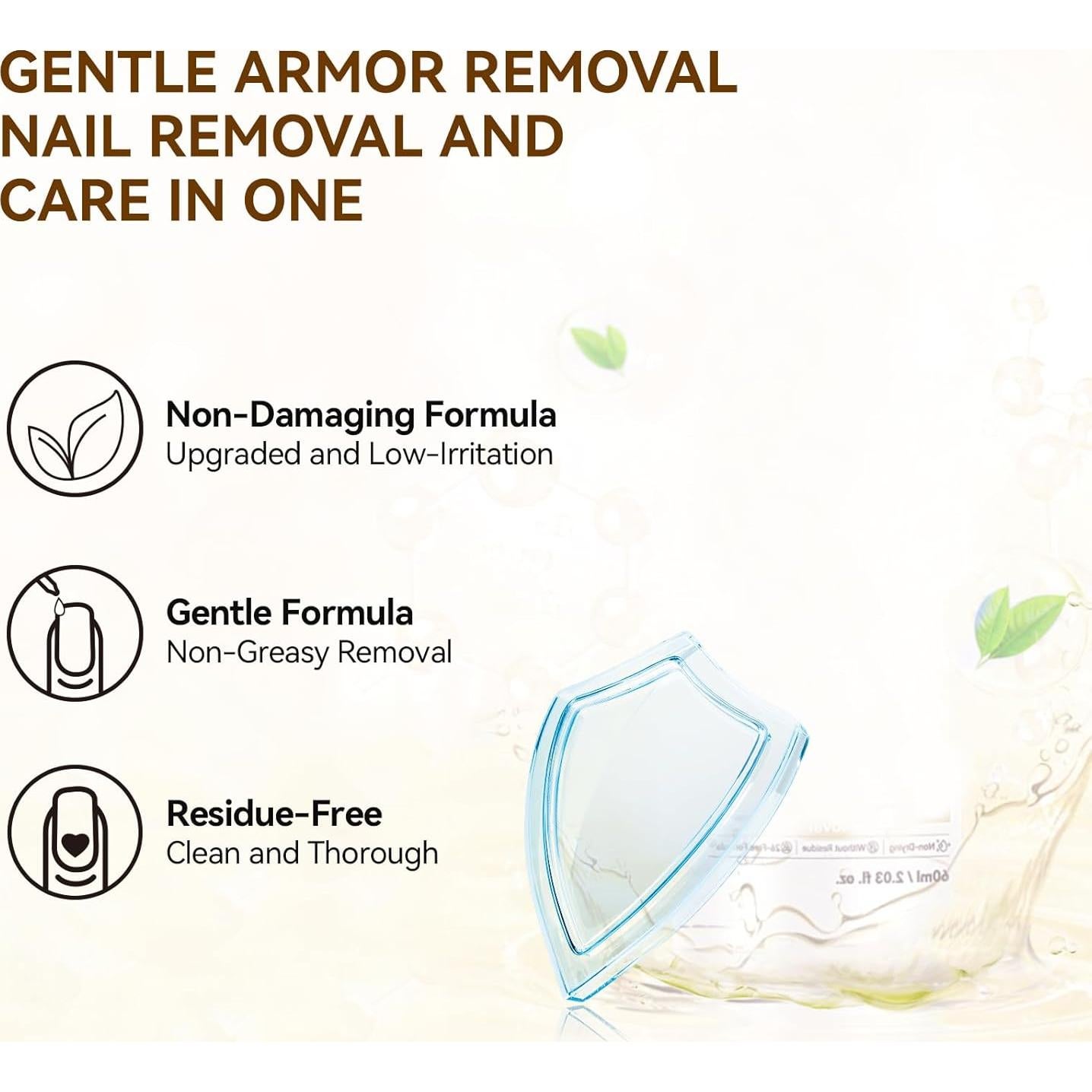 Removedor de Pegamento de Uñas Gelike EC 4 en 1 15ml Sin Olor