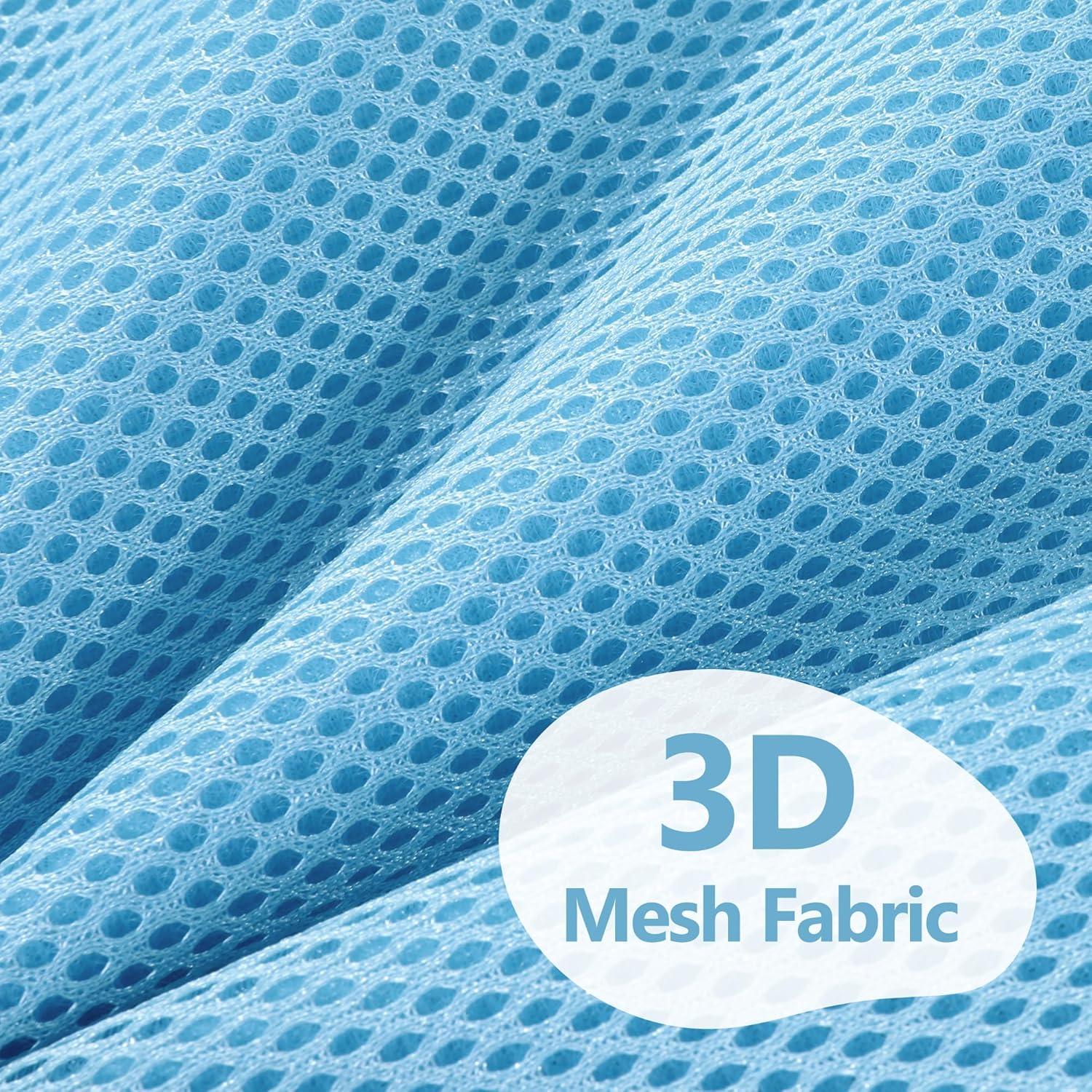 Cojín de Baño MABOZOO con Ventosas Antideslizantes Azul