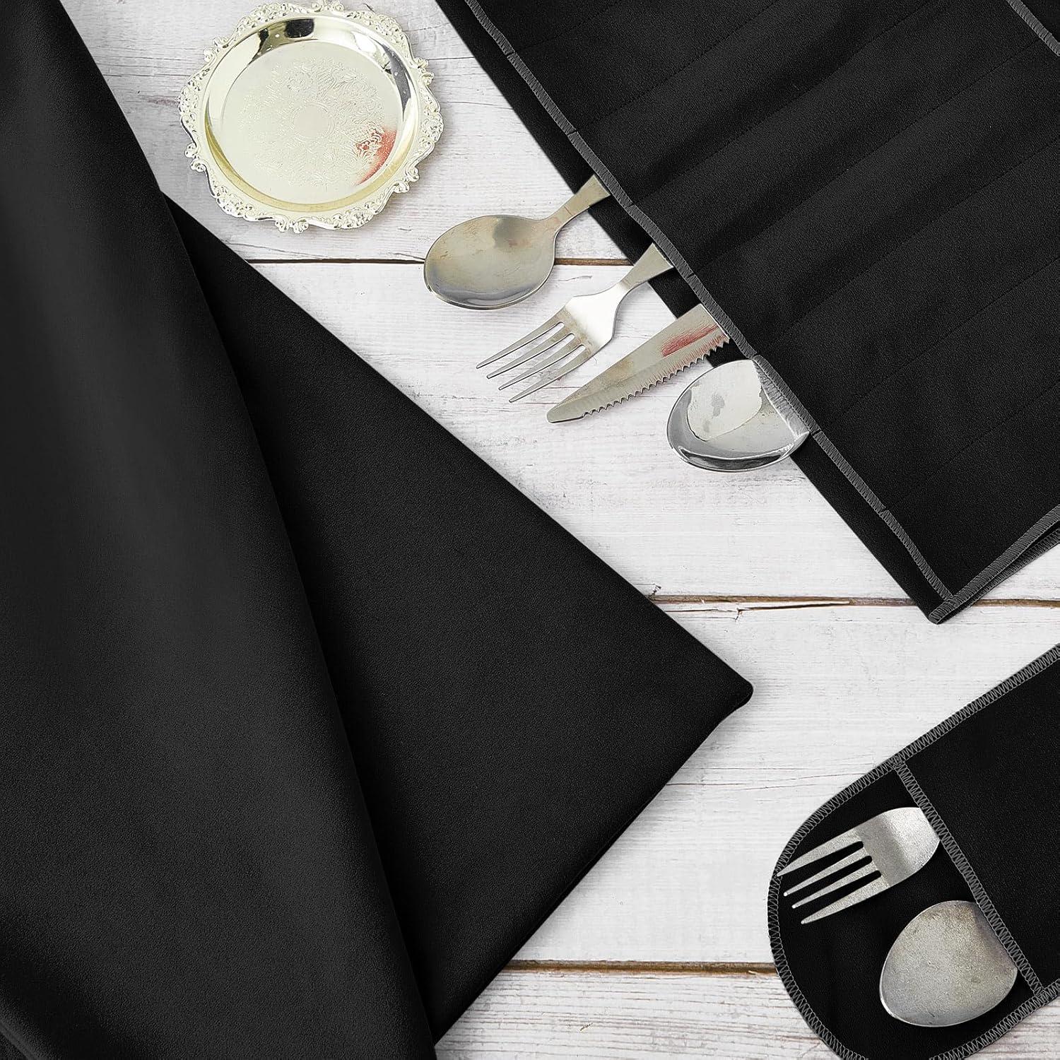 Tela Antitarnish Jecery 100x100 cm para Joyería y Cubiertos Negros