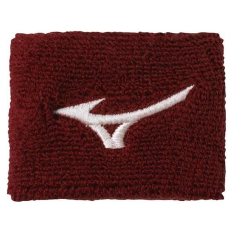 Muñequera Unisex Mizuno 2" Cardenal para Deportes