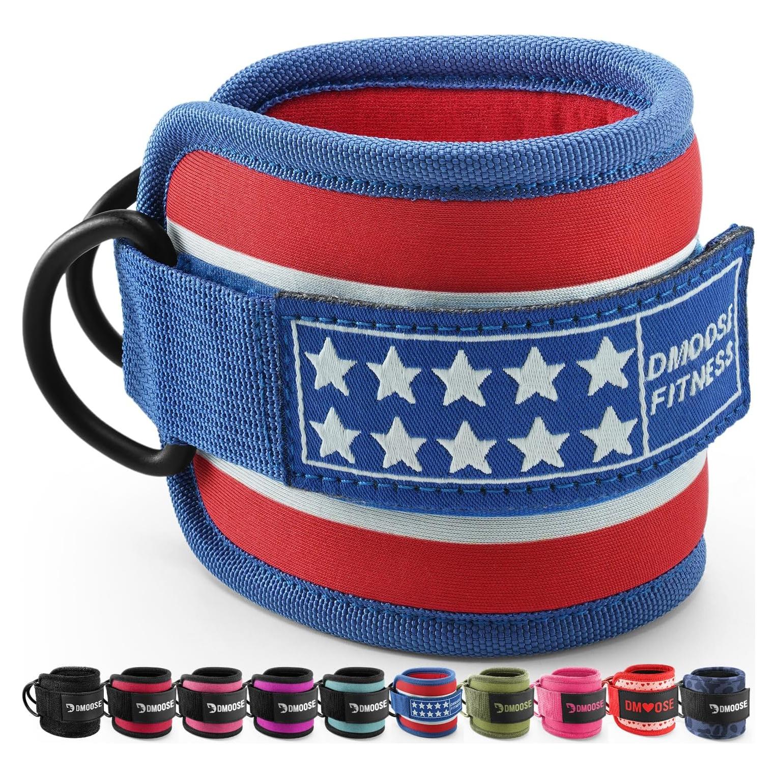 Correa de Tobillo DMoose para Máquina de Cable - Acolchado 8mm