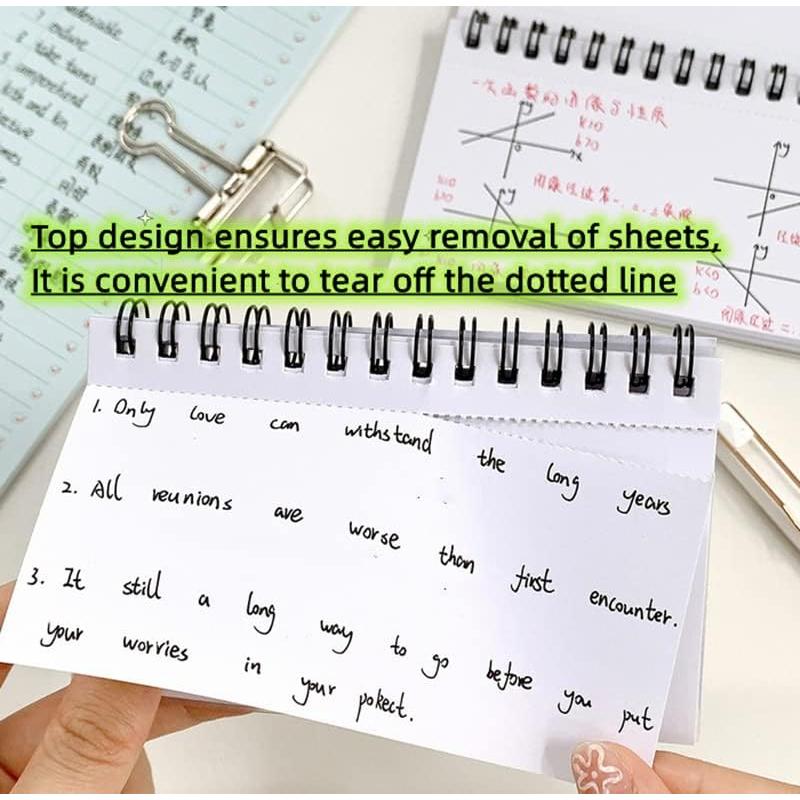 Bloc de Notas Rayadas Rikyo 300 Hojas 10x15 cm Blanco