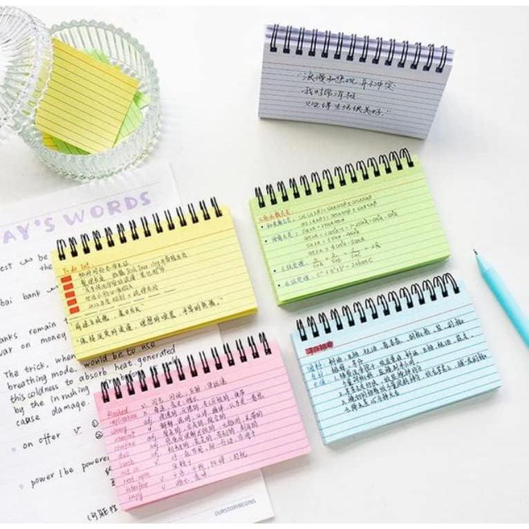 Bloc de Notas Rayadas Rikyo 300 Hojas 10x15 cm Blanco