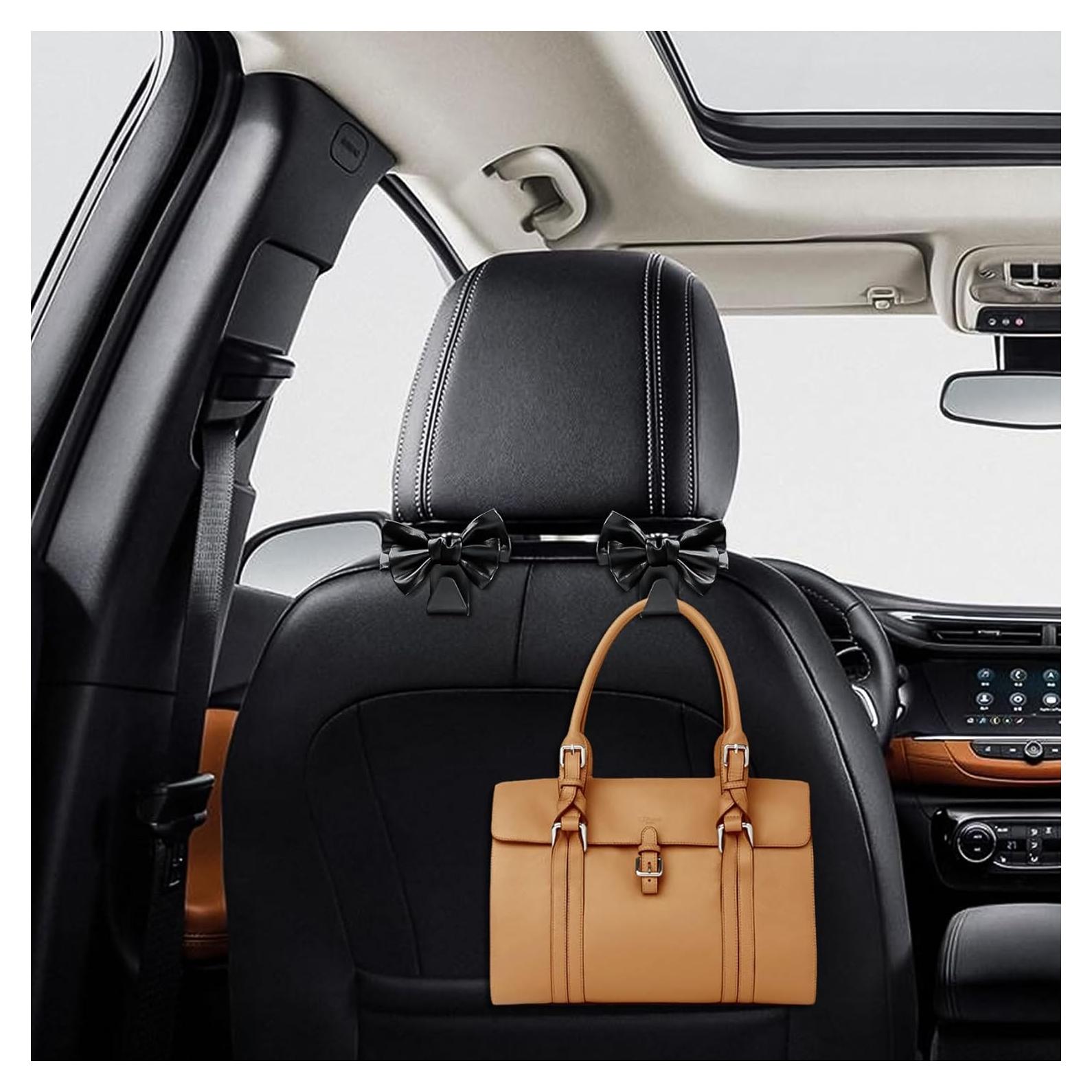Ganchos de coche RGOAANC para bolsos y mochilas - 2 piezas