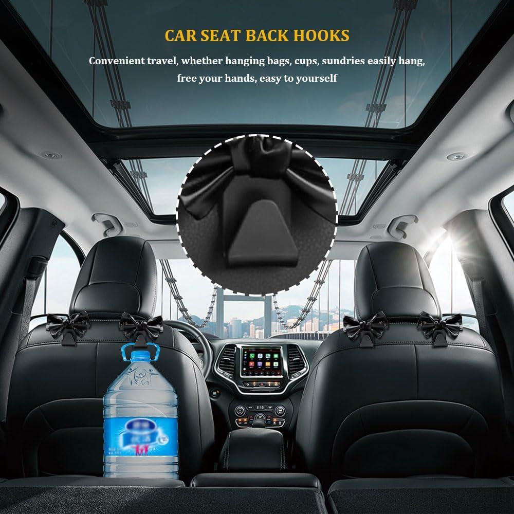 Ganchos de coche RGOAANC para bolsos y mochilas - 2 piezas