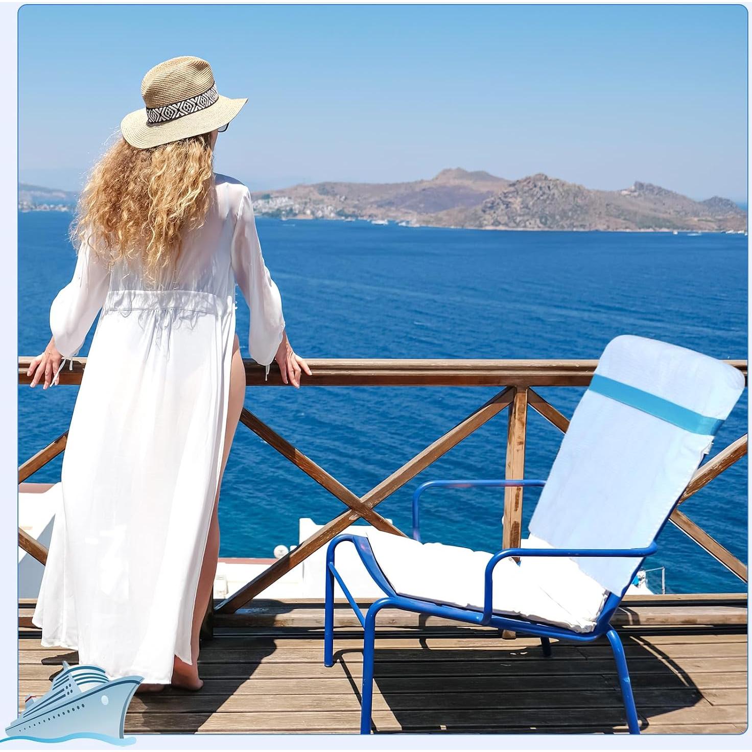 Conjunto Esenciales de Crucero Prudiut - 2 Lanyards, 4 Etiquetas, 2 Bolsas