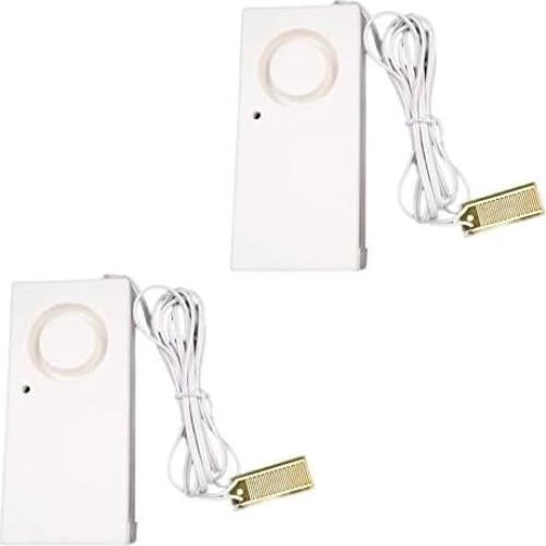 Ximimark Alarma de Fuga de Agua 2Pcs 120dB Detección Inundación
