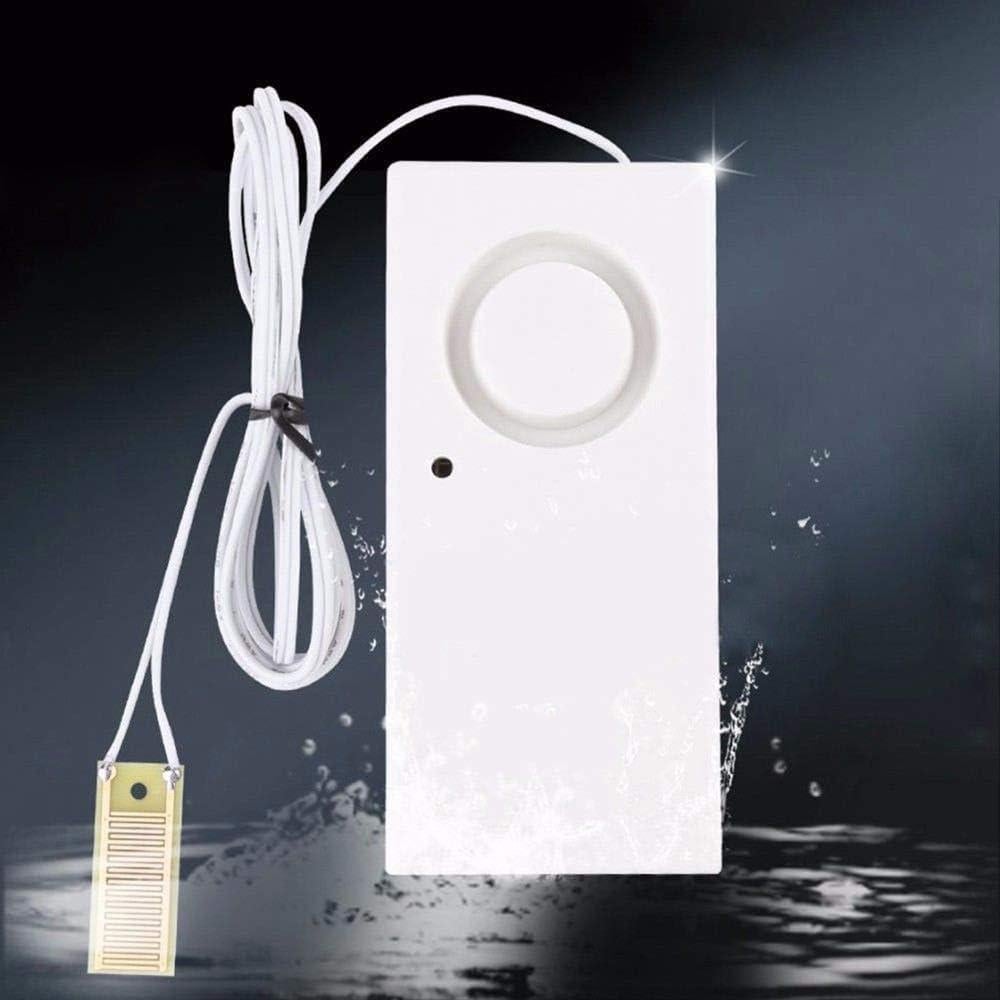 Ximimark Alarma de Fuga de Agua 2Pcs 120dB Detección Inundación