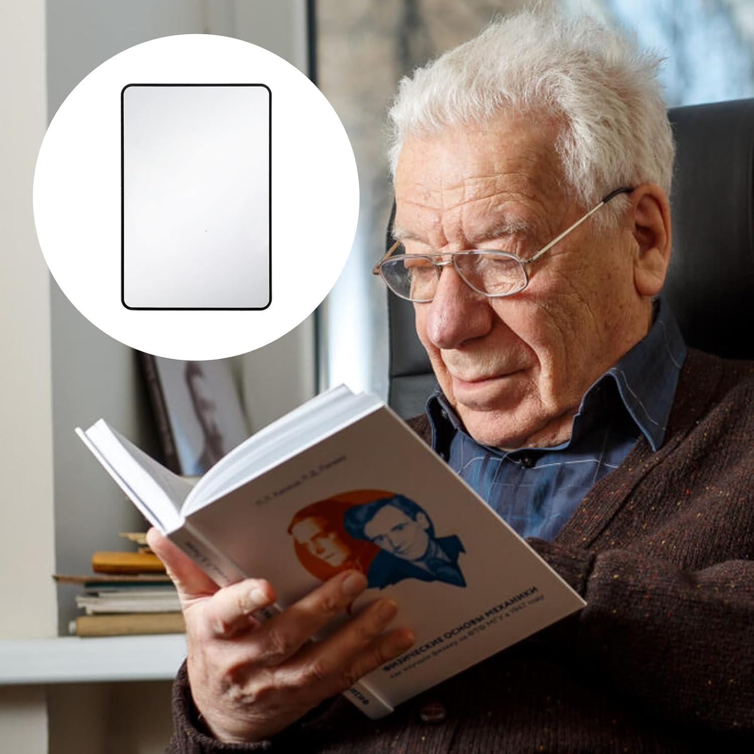 4 Lentes de Aumento 3X Dimeho para Lectura - Lupa Fresnel