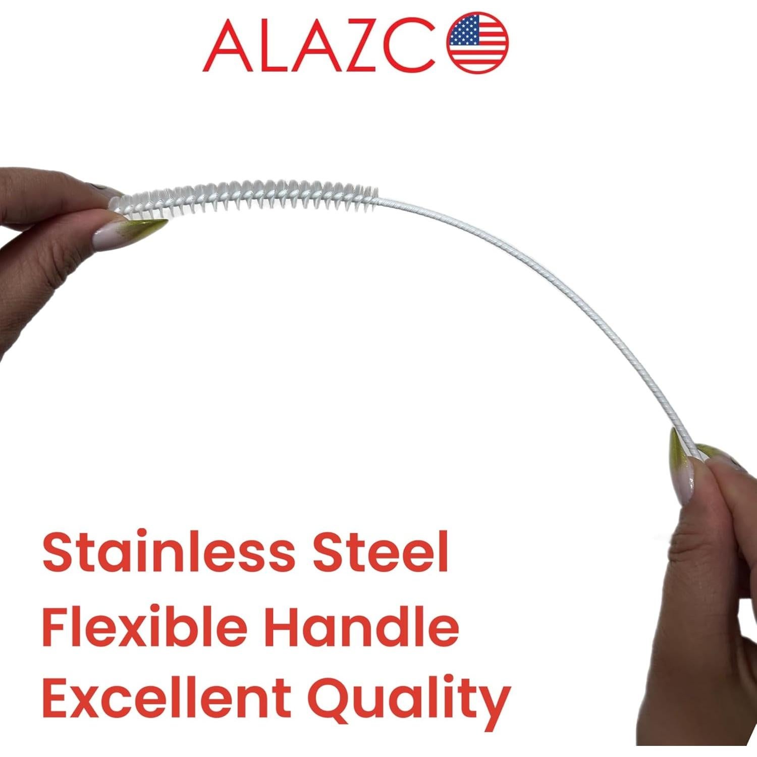 Juego de 10 Cepillos Limpiadores de Popotes ALAZCO XL 30.48 cm