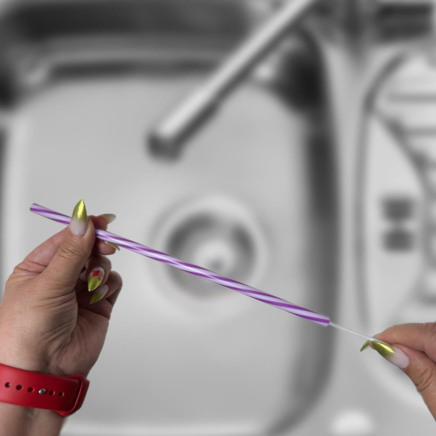 Juego de 10 Cepillos Limpiadores de Popotes ALAZCO XL 30.48 cm