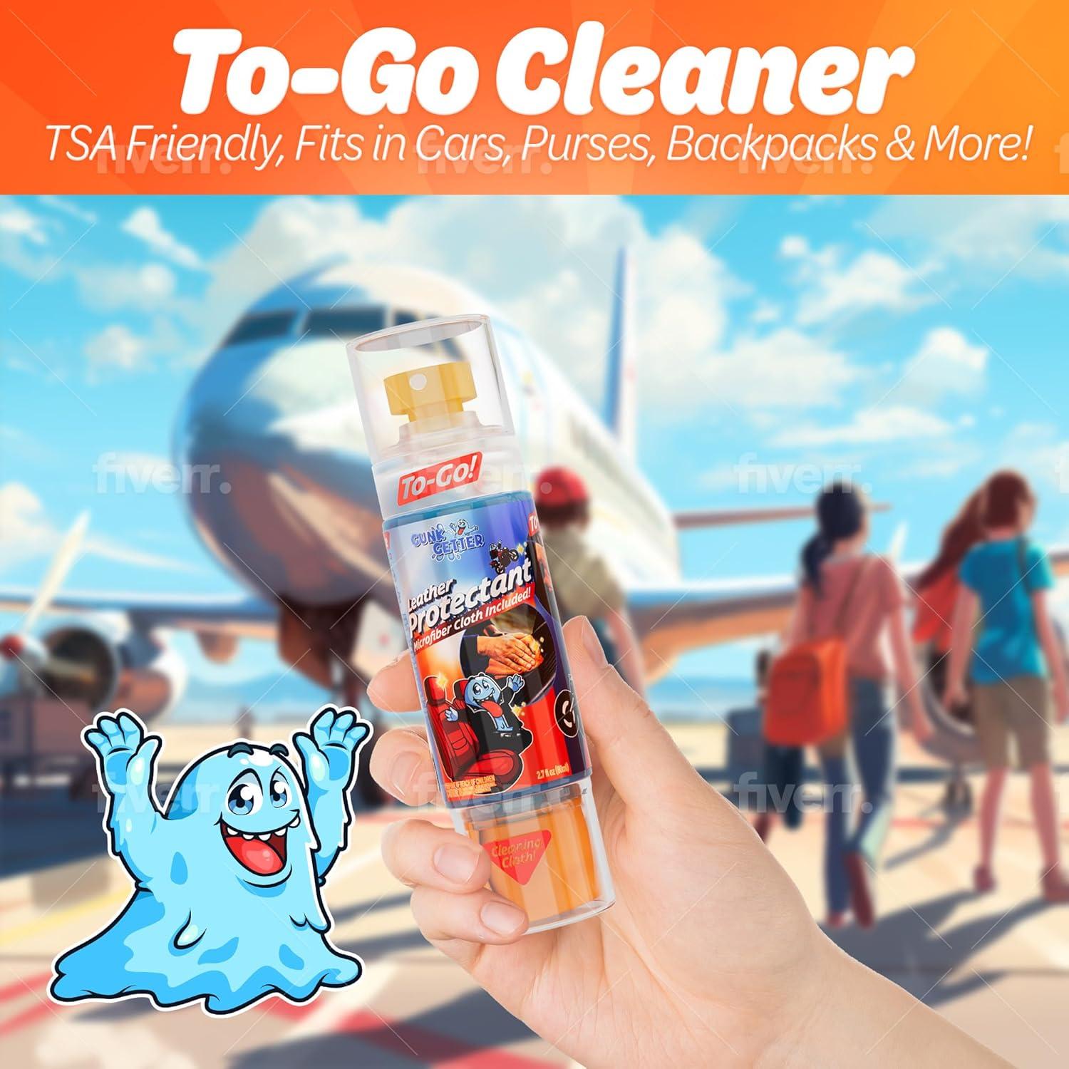 Botellas de Spray de Viaje Gunk Getter 80 ml - Paquete de 2