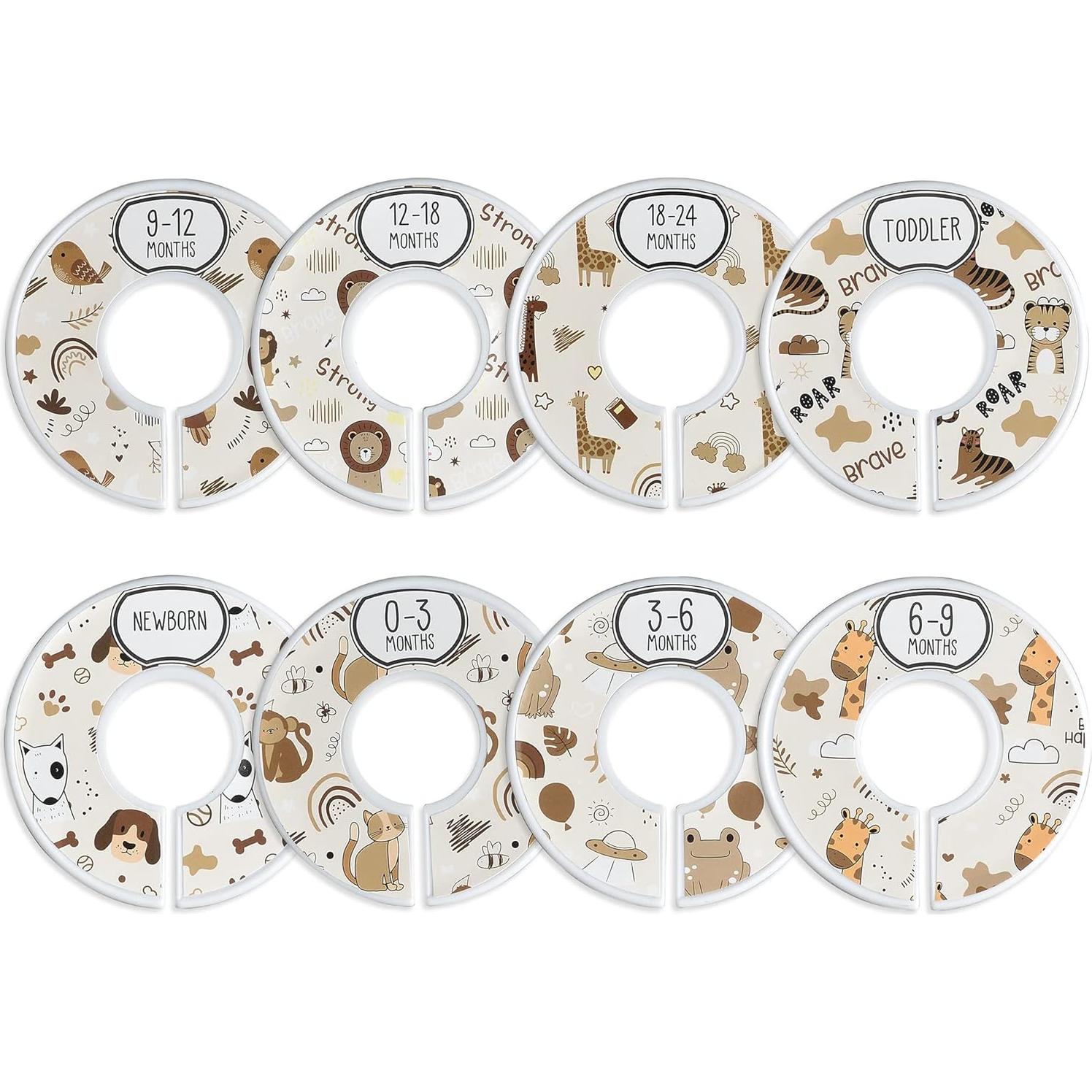 Conjunto Organizador de Armario BABYRISH - 30 Perchas Terciopelo