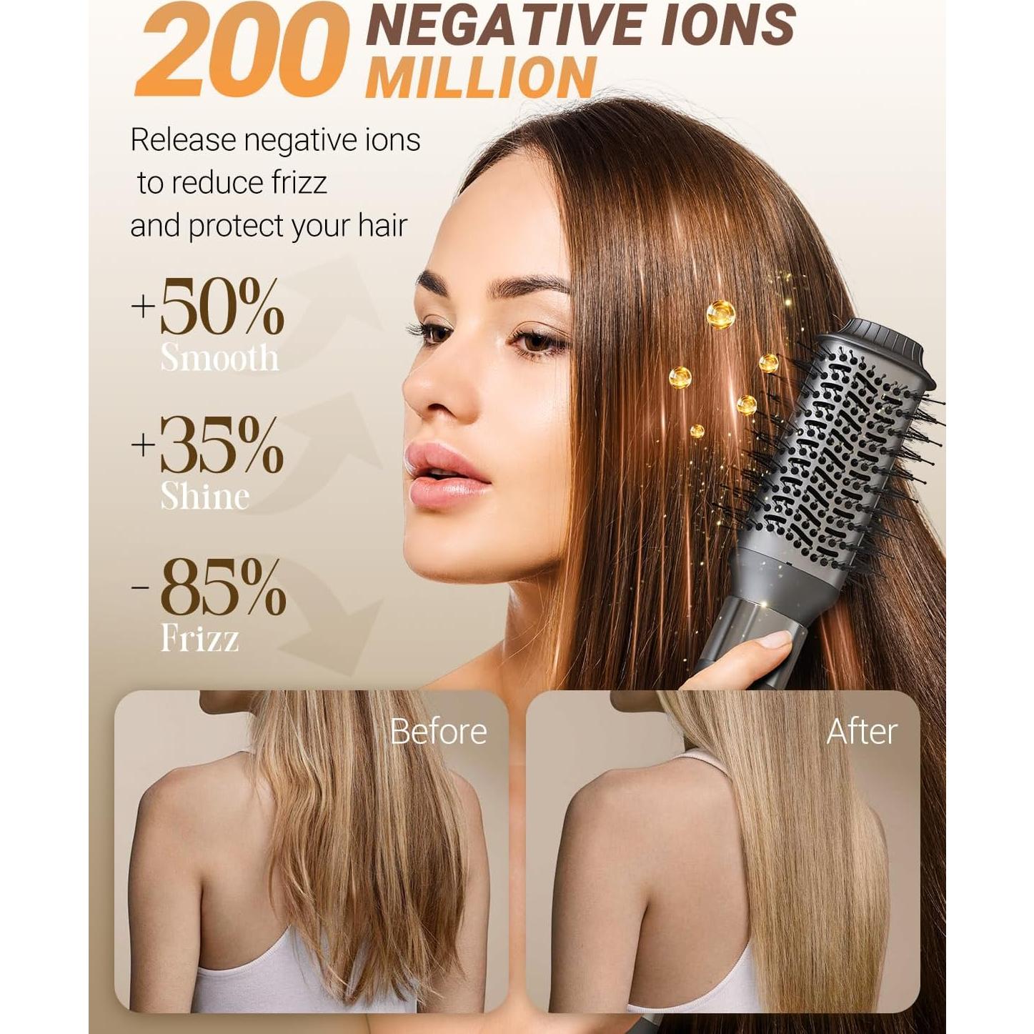 Cepillo Secador de Cabello 6 en 1 IBAYS Profesional 2 kg