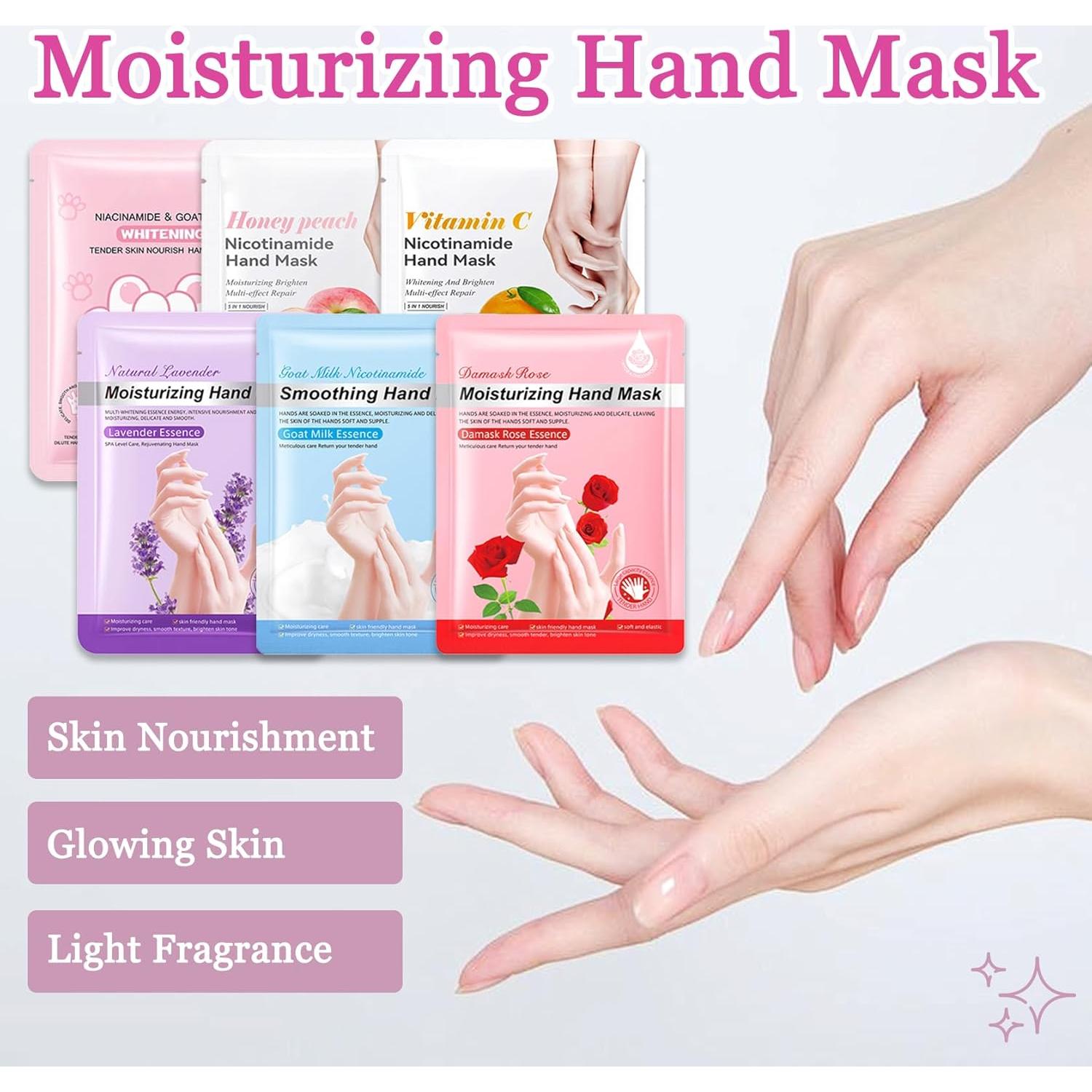 Set de Mascarillas Hidratantes para Manos LingHaoLH - 6PCS