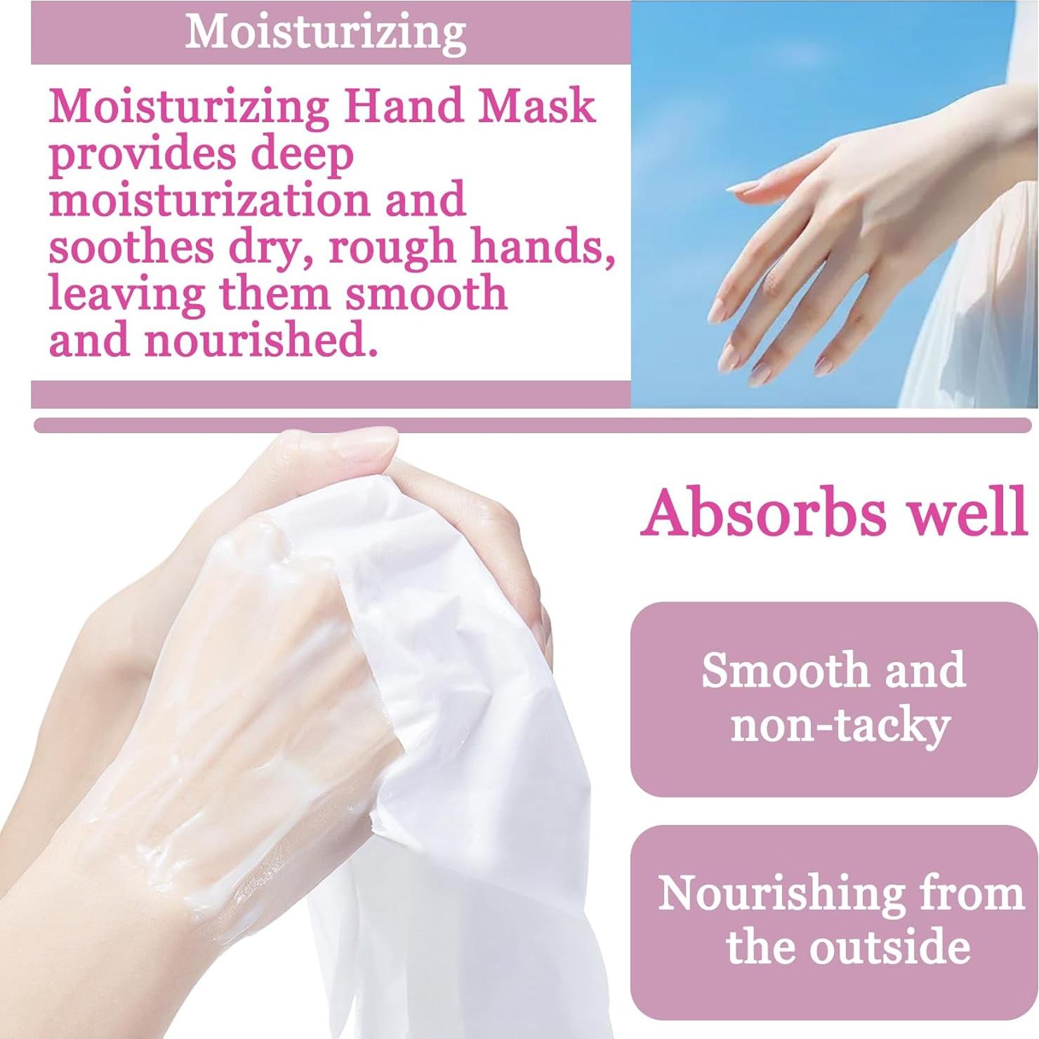 Set de Mascarillas Hidratantes para Manos LingHaoLH - 6PCS