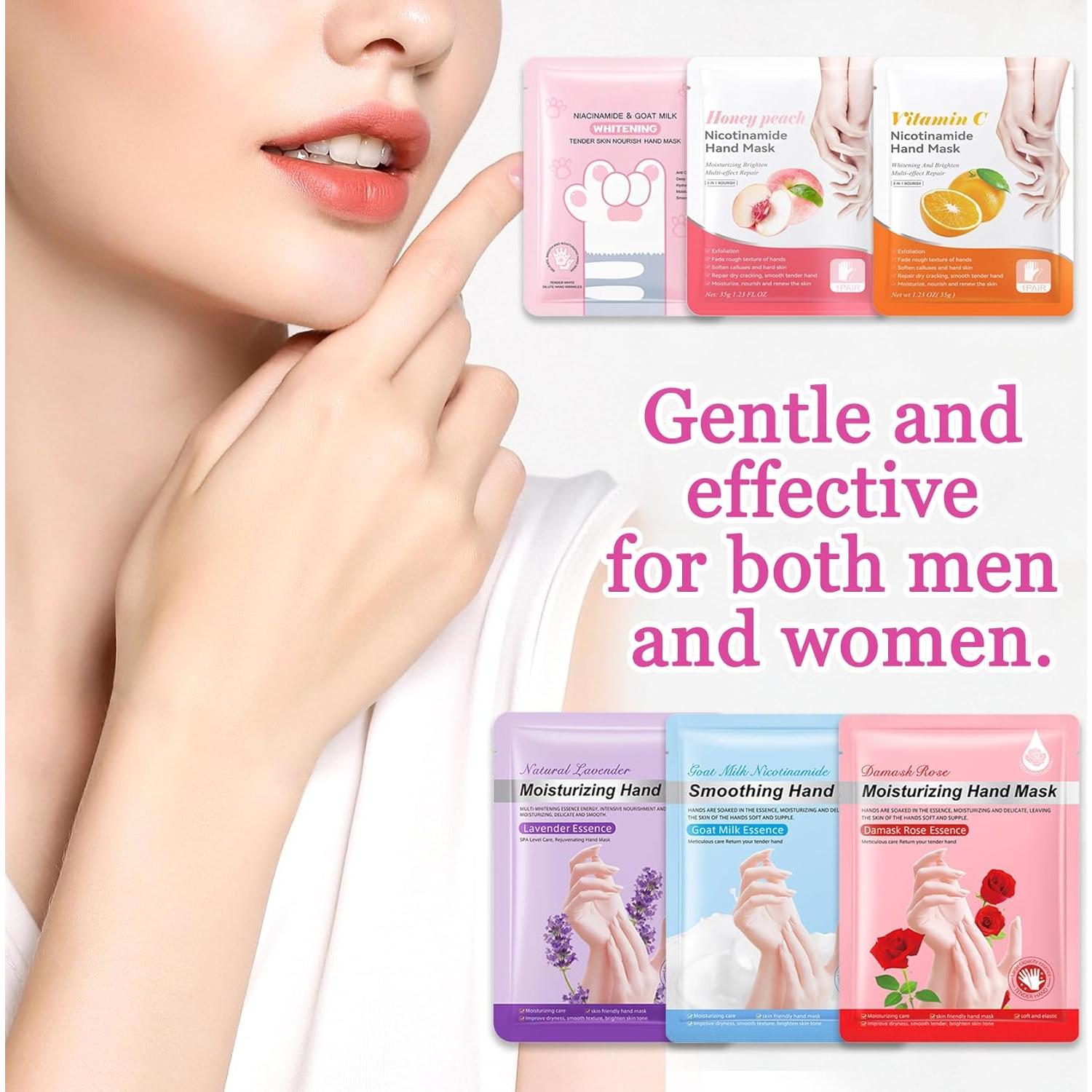 Set de Mascarillas Hidratantes para Manos LingHaoLH - 6PCS