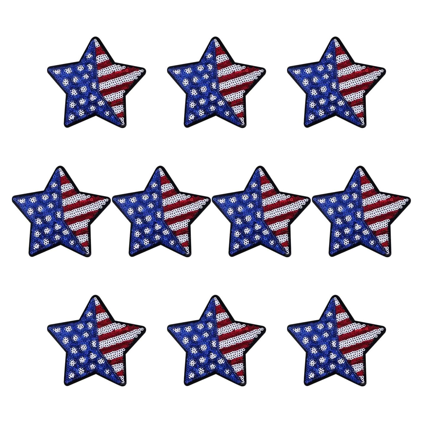 Juego de 10 Parches Bordados OEMOO para Coser/Planchar