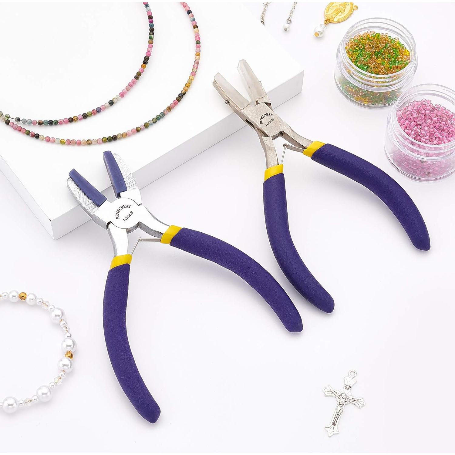 Juego de Alicates de Doble Mandíbula Nylon BENECREAT 2 Piezas