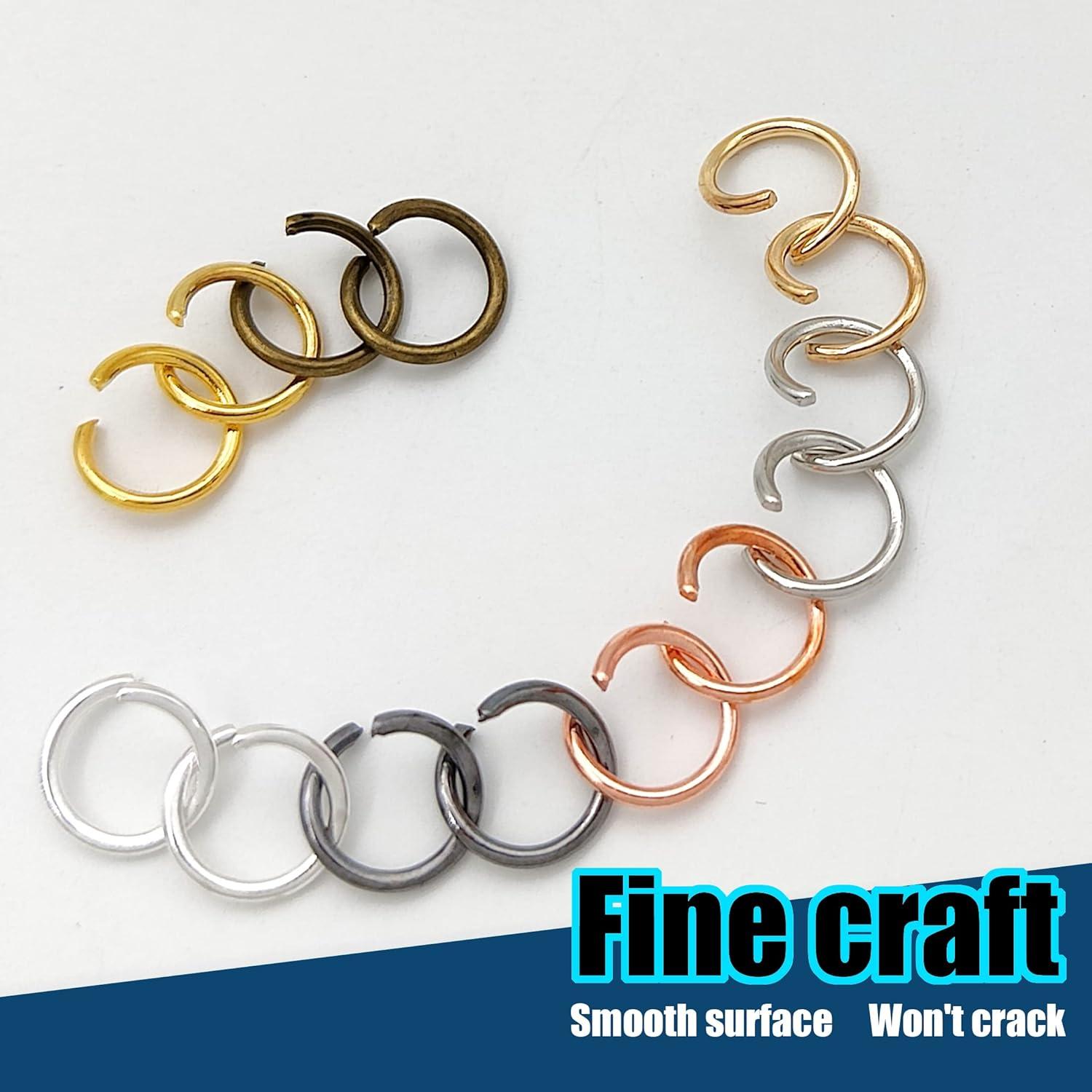 Anillas de Salto Abiertas GMMA 5mm 3000 Pcs 7 Colores