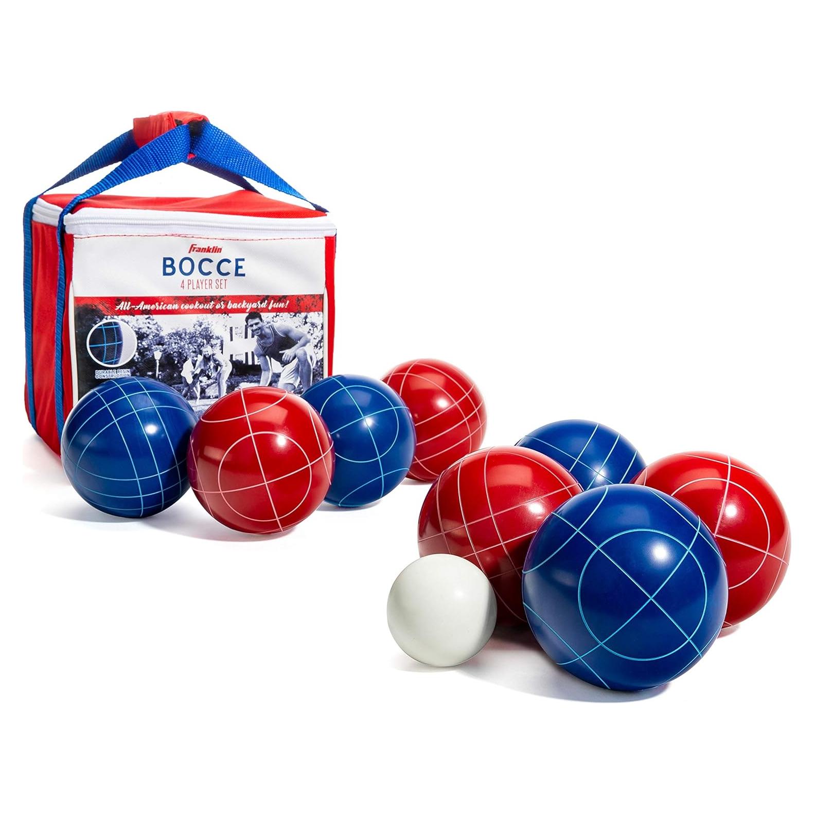 Conjunto de Pelotas de Bocce Franklin Sports - 8 Pelotas y 1 Pallino
