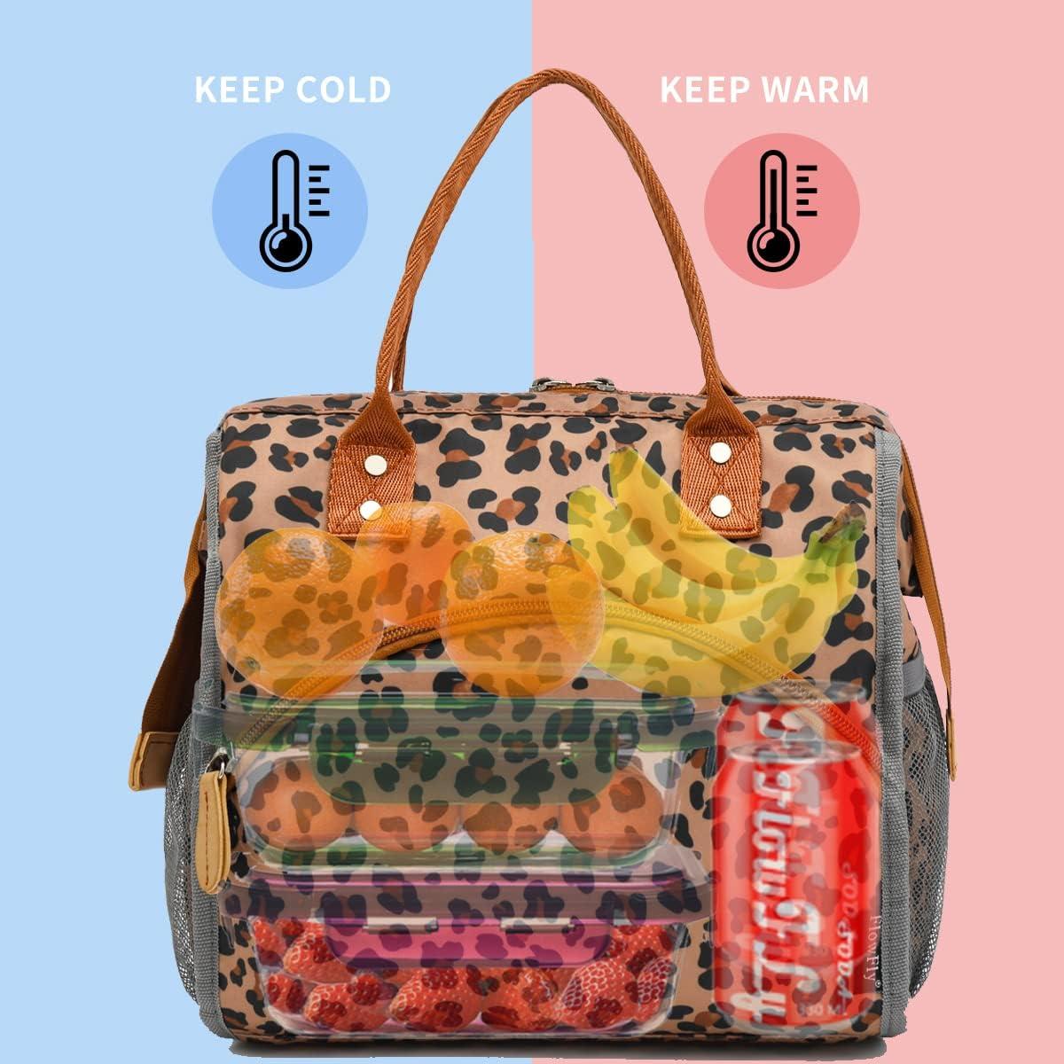 Bolsa de Almuerzo Aislada FlowFly Leopardo 11L para Picnic