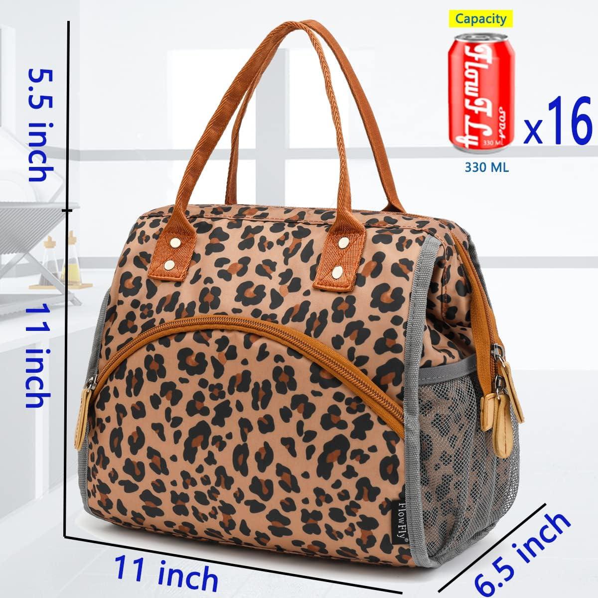 Bolsa de Almuerzo Aislada FlowFly Leopardo 11L para Picnic