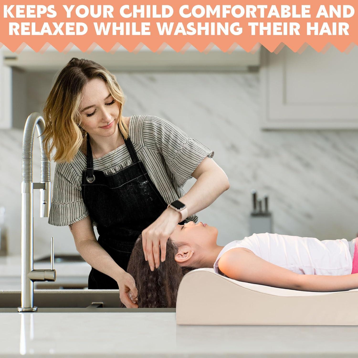 Alfombrilla de Lavado de Cabello BALAPET para Niños Beige