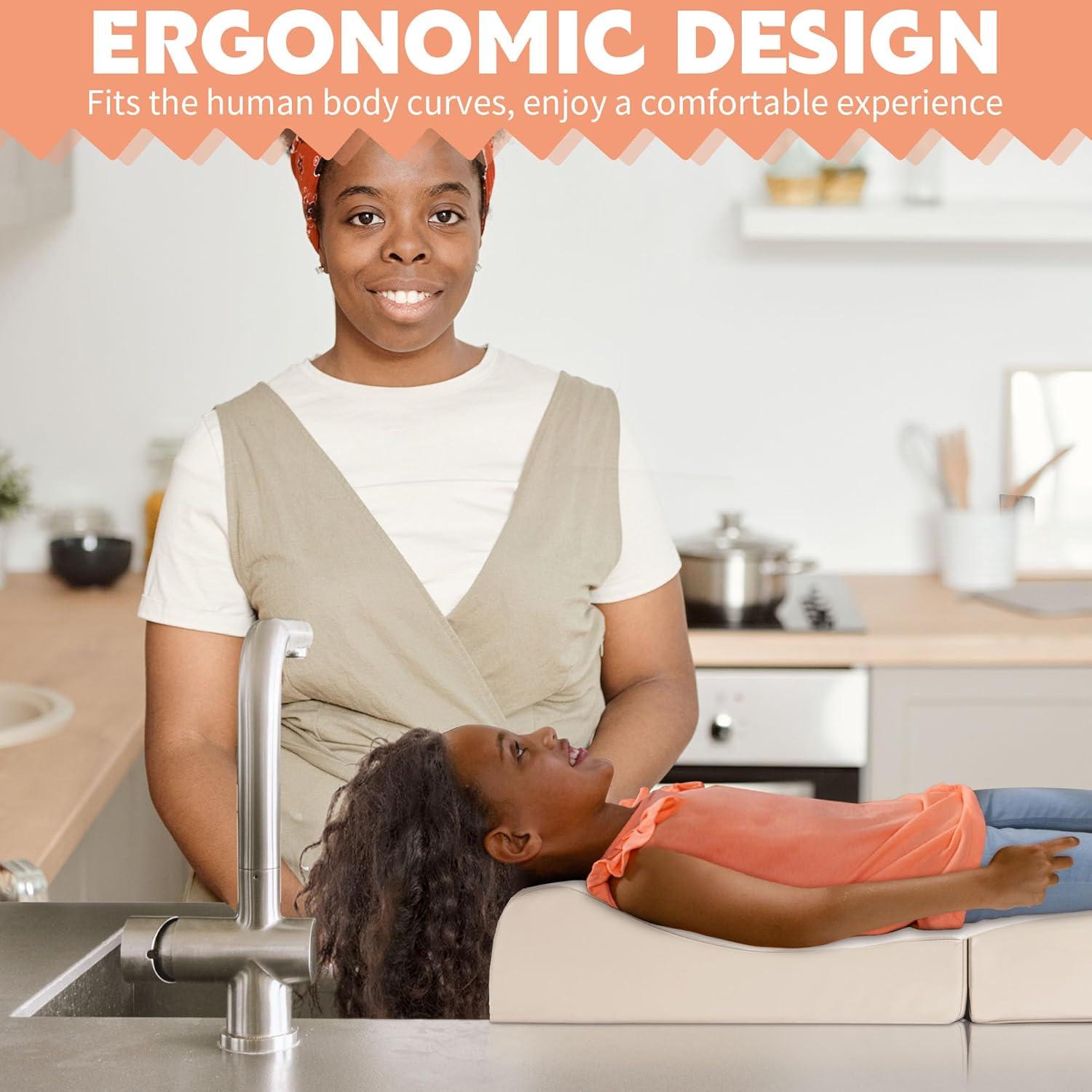 Alfombrilla de Lavado de Cabello BALAPET para Niños Beige