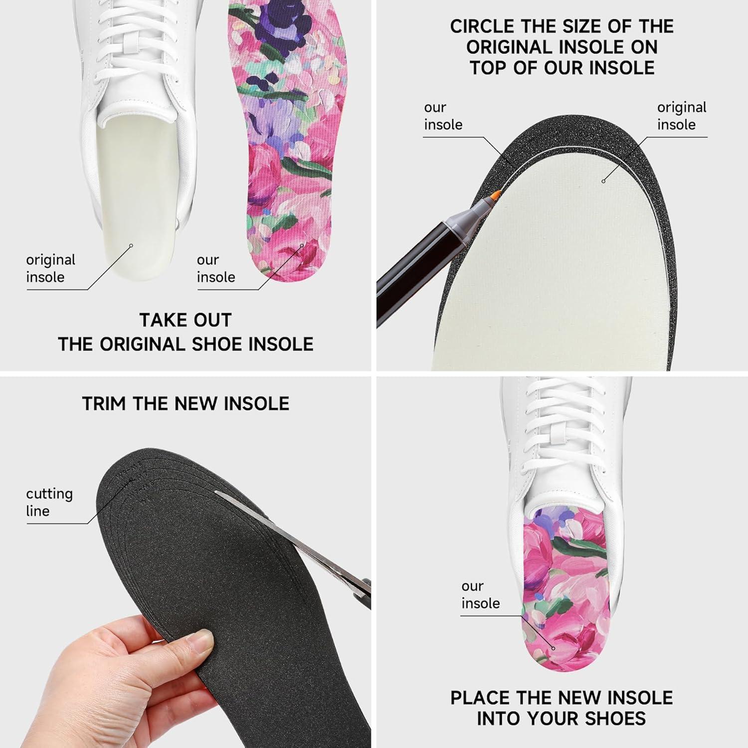 3 Pares de Plantillas Invisibles Antiodor LMHCISO Talla 6-9