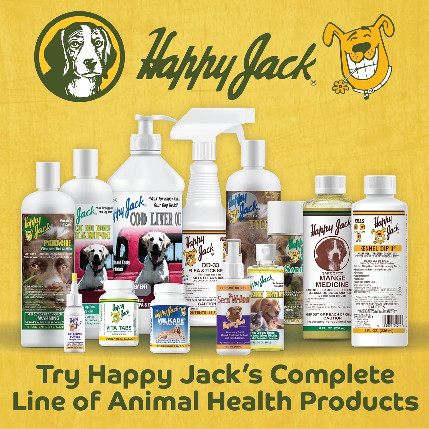 Polvo para Cáncer de Oído Happy Jack 14.17 g - Infecciones Caninas