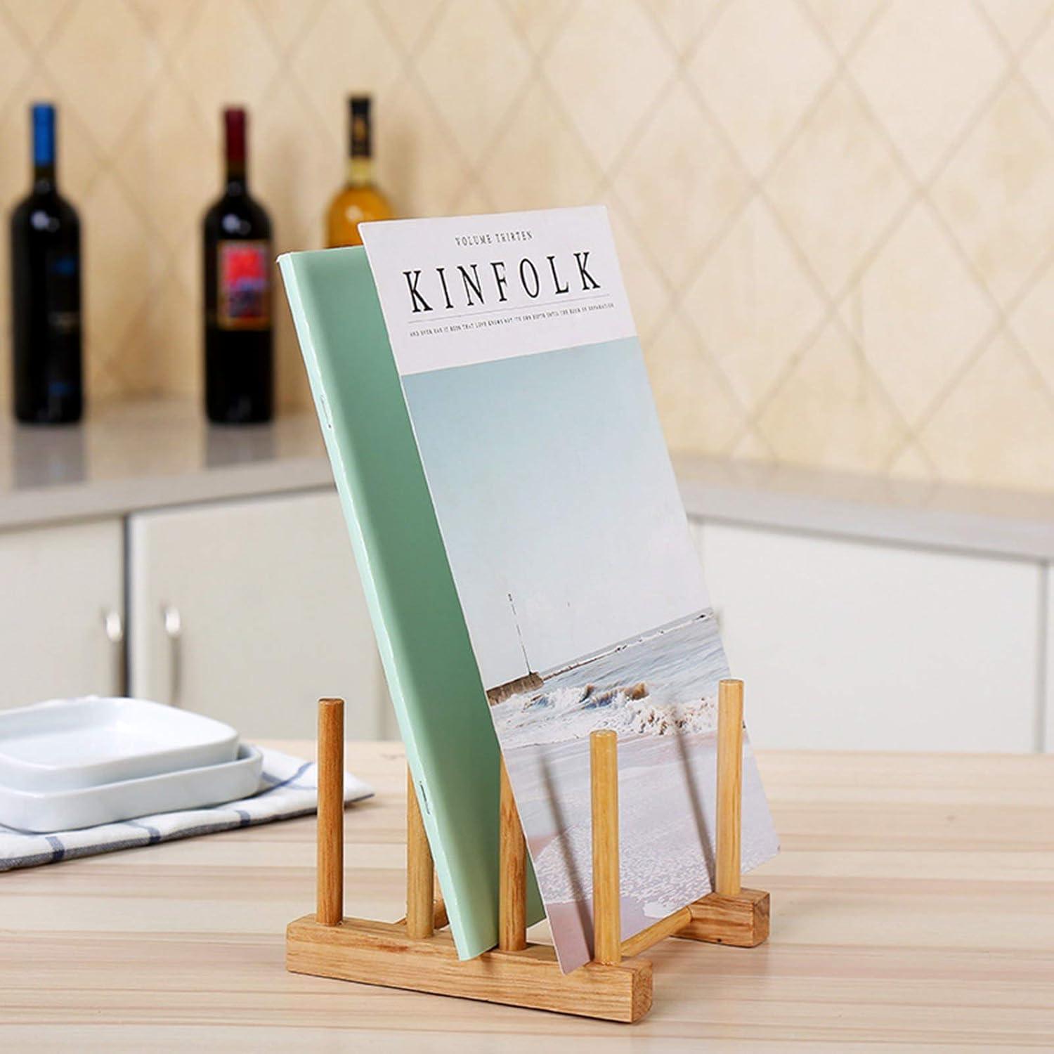 Organizador de Platos de Bambú Kunovo 11.7x15.5 cm Ecológico