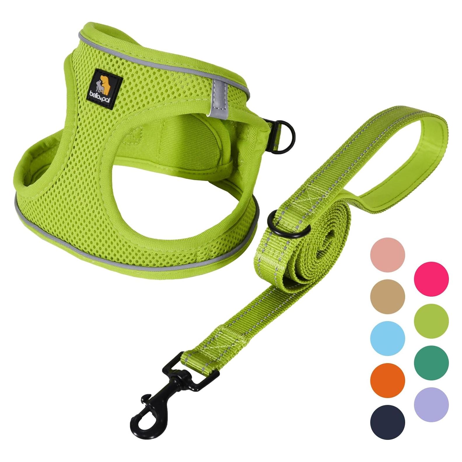 Arnés para Perros Pequeños Bella & Pal XXS Verde Aguacate