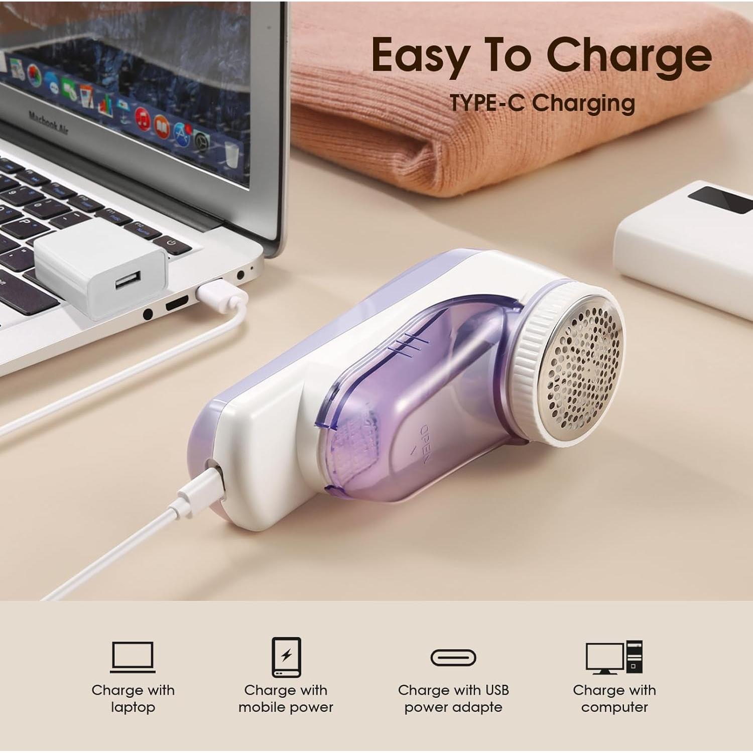 Raspador de Tela Yomeie BWG-507 Eléctrico Recargable