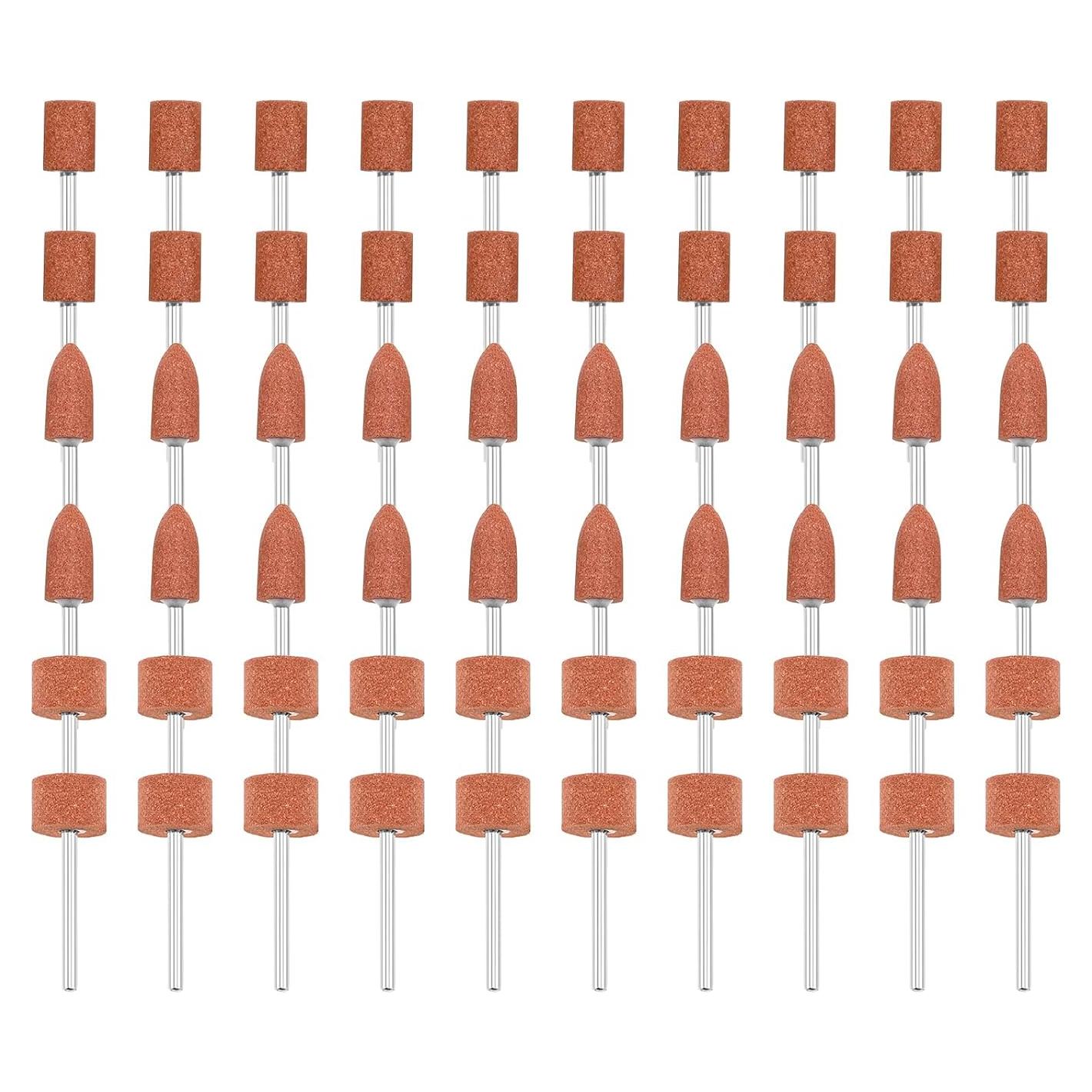 Set de 60 Piedras de Esmeril dophee 10mm y 15mm para Dremel