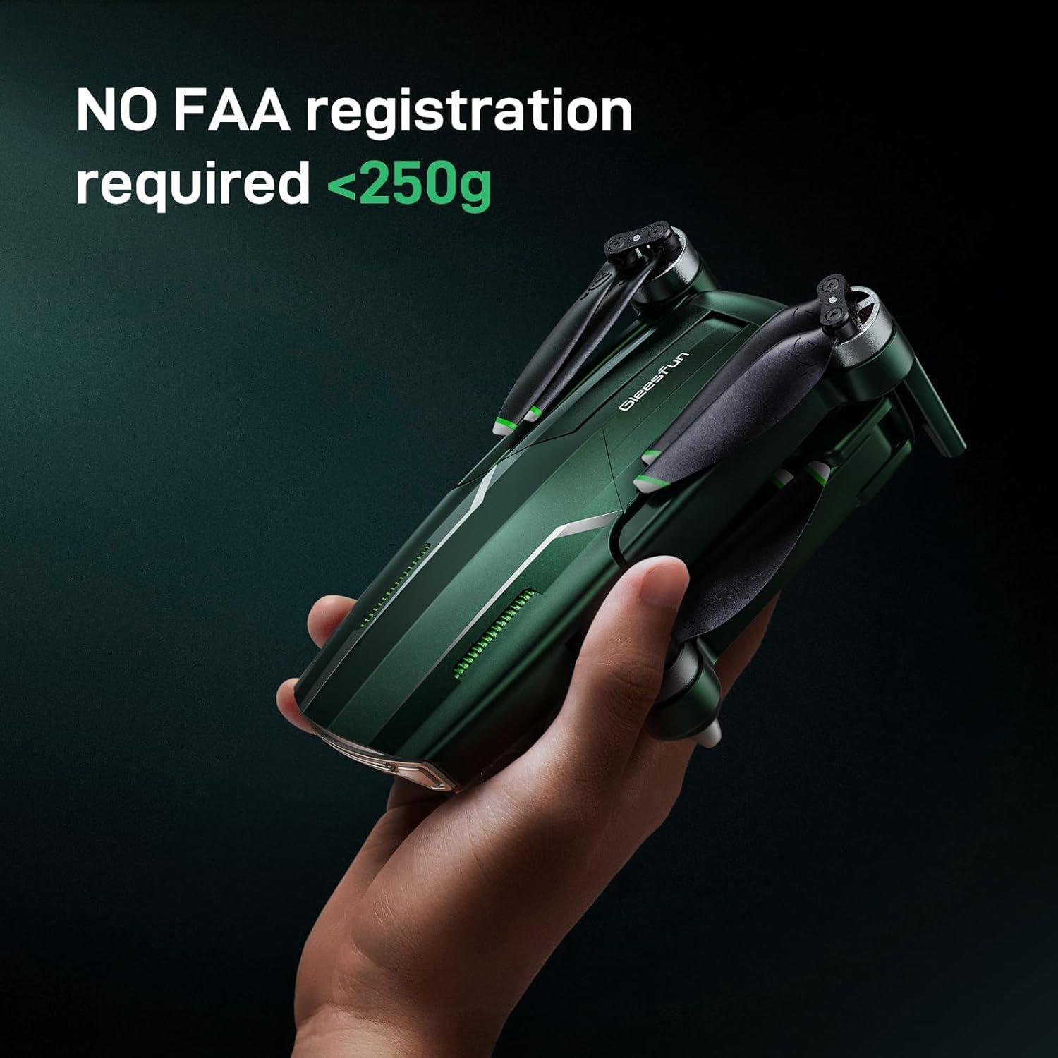 Dron Gleesfun G11MINI 4K con cámara y 60 min de vuelo