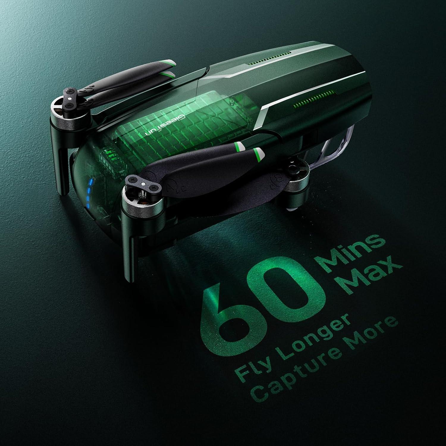 Dron Gleesfun G11MINI 4K con cámara y 60 min de vuelo