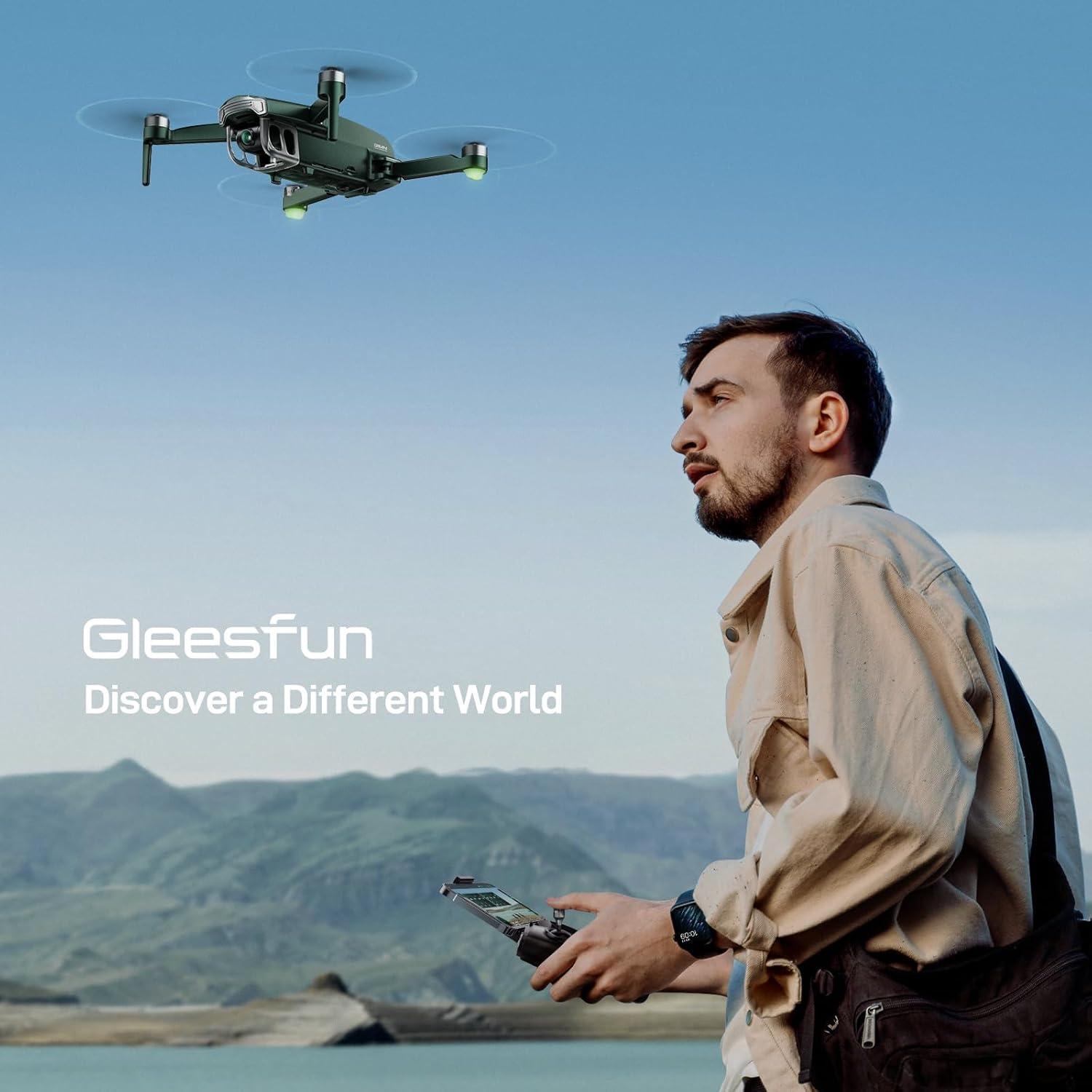 Dron Gleesfun G11MINI 4K con cámara y 60 min de vuelo