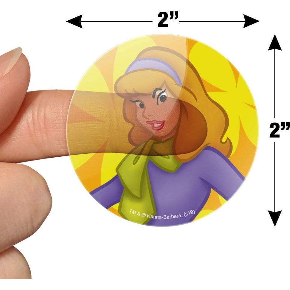 Planificador de Personaje Scooby Doo - Stickers 18 Unidades