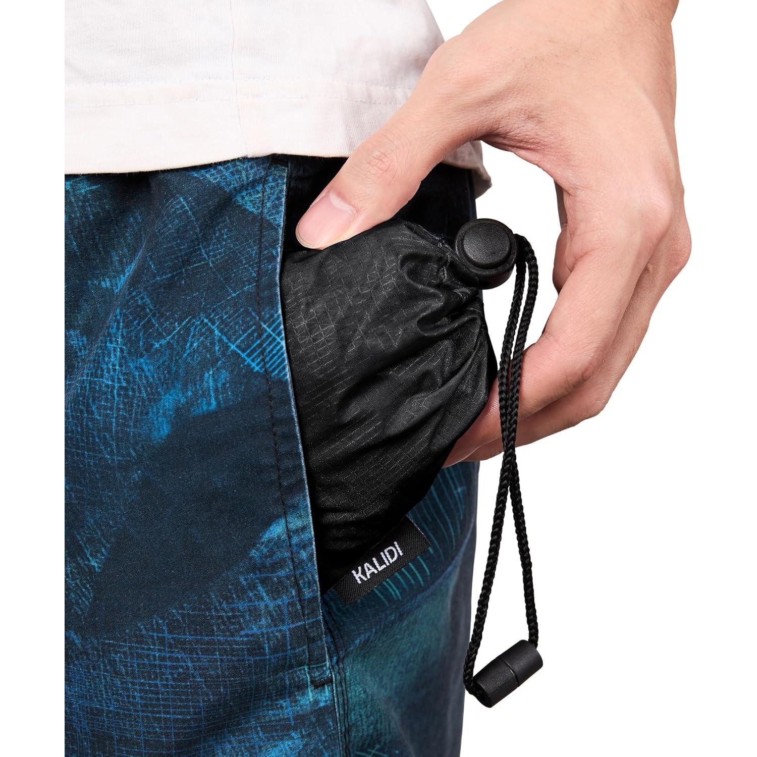 Bolsa de Compras Plegable KALIDI Negra Reutilizable 27.2 kg