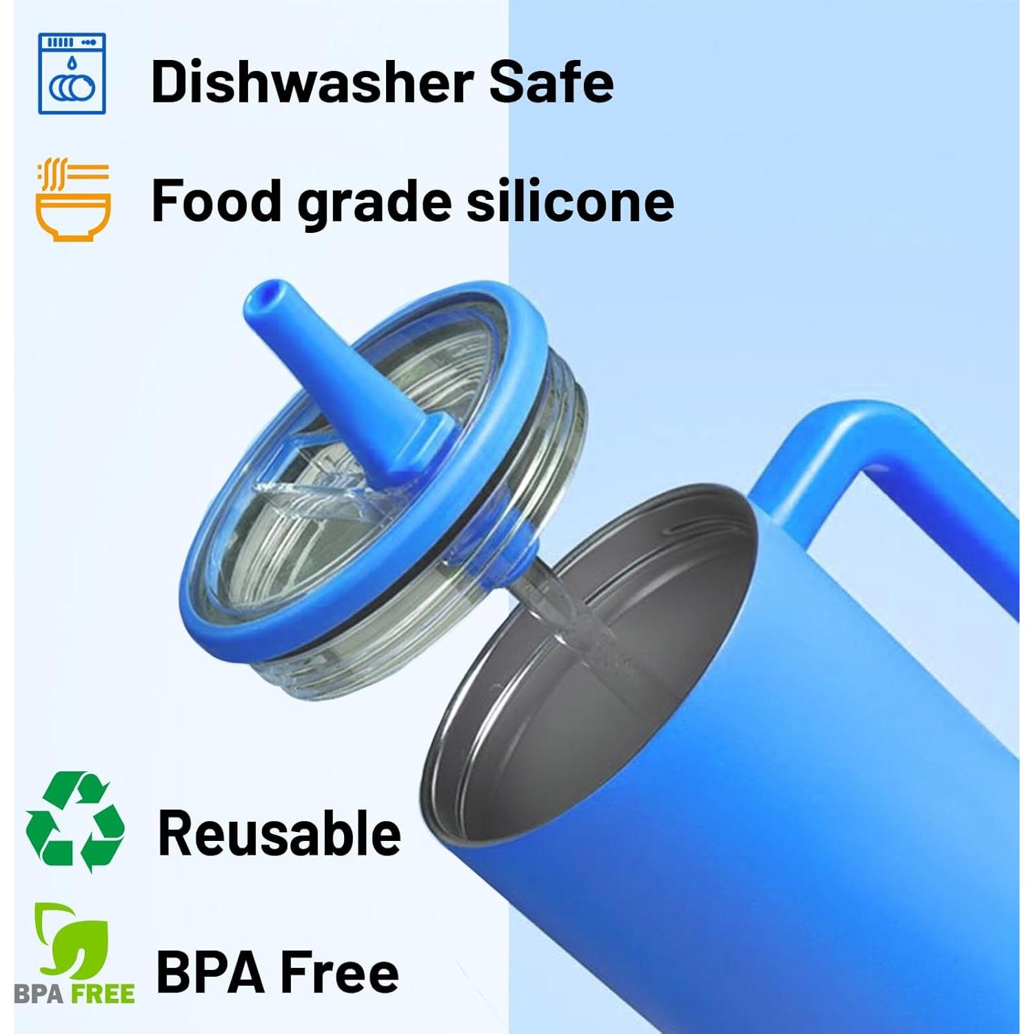 Tapa de repuesto para vaso Stanley 40 oz Nailmee - 2 piezas