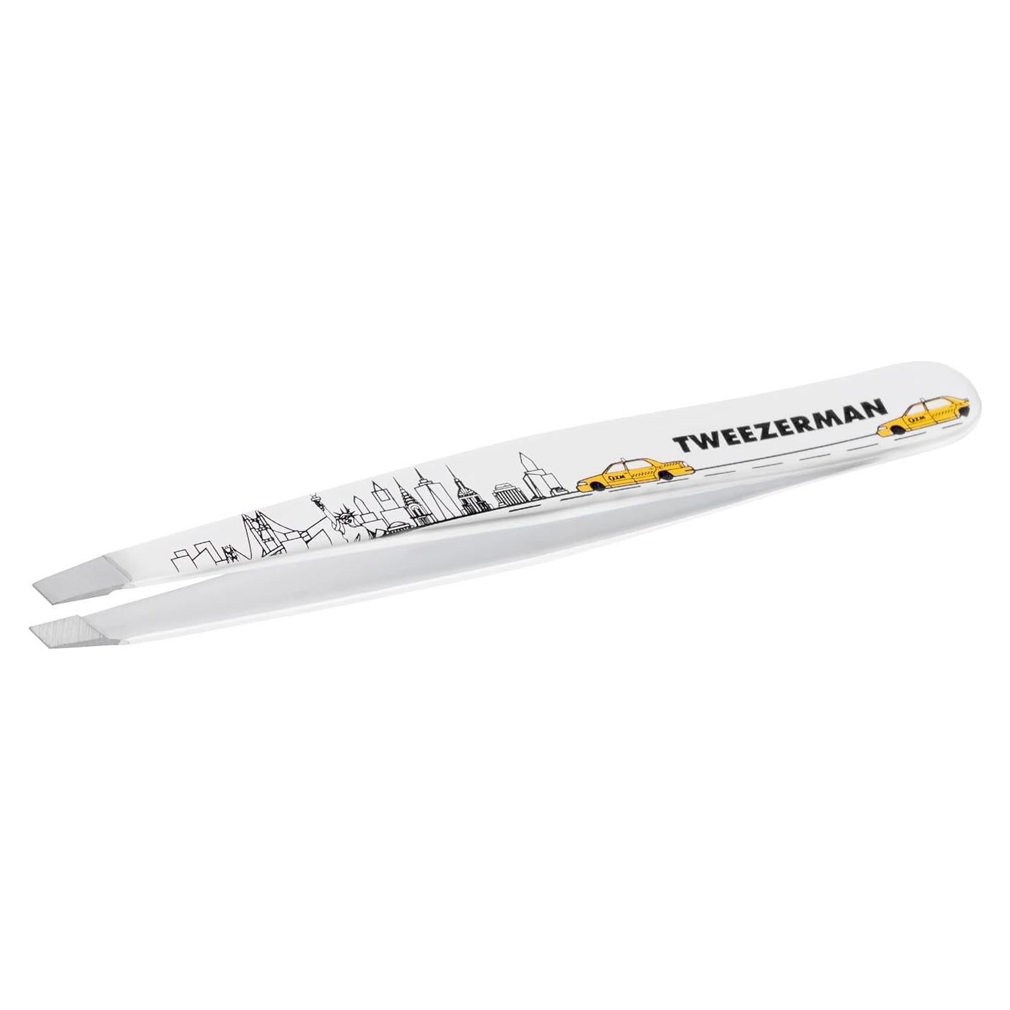 Pinzas de Cejas Slant Tweezerman 40 Aniversario Acero Inoxidable