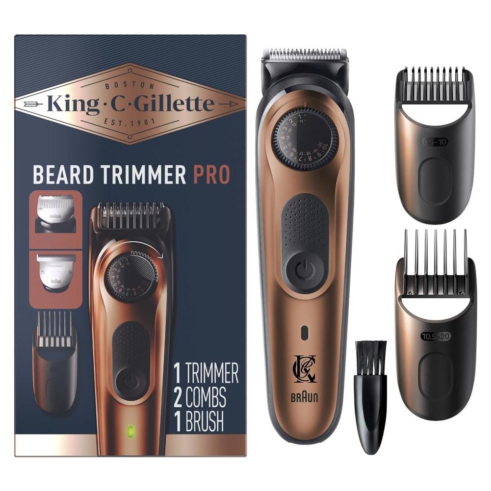 Recortadora de Barba King C. Gillette PRO, 40 Longitudes