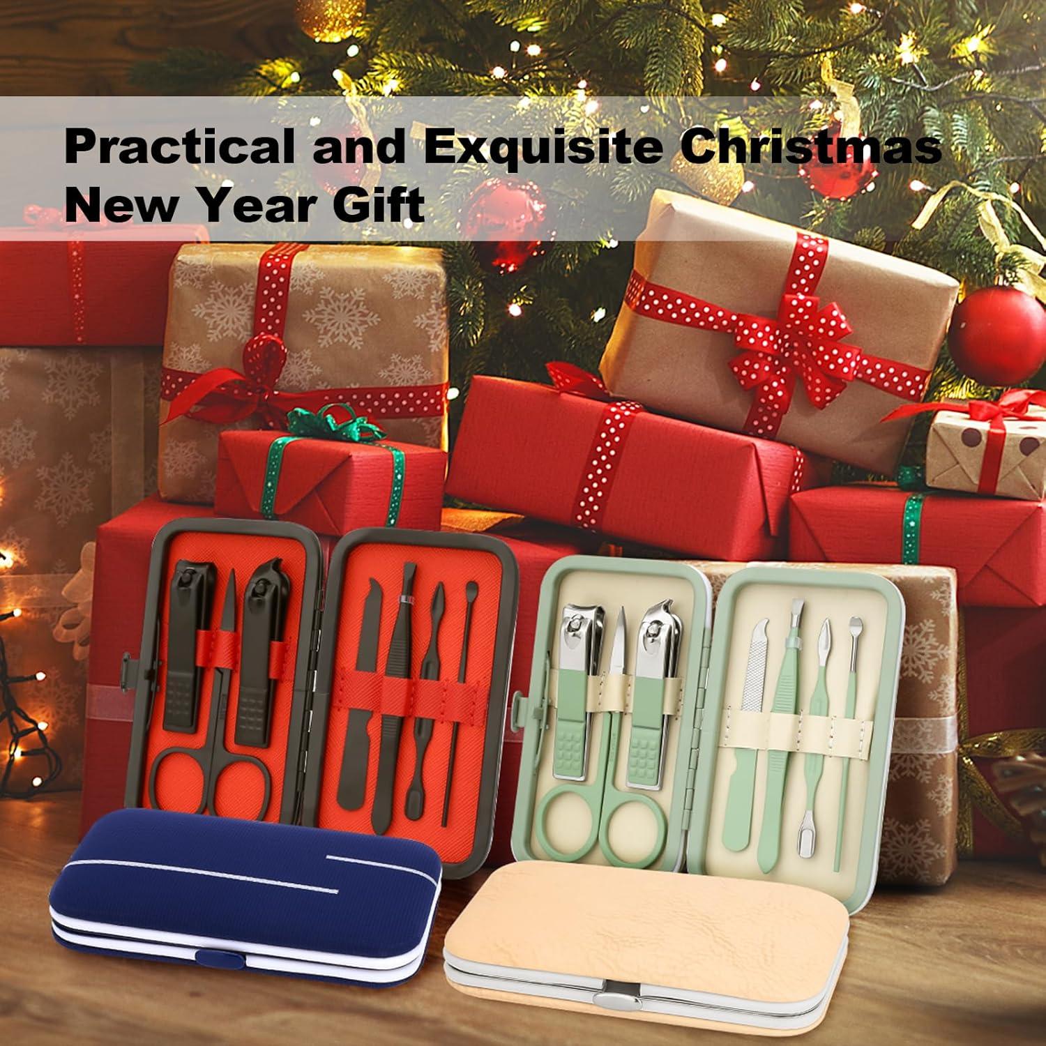 Kit de Manicura y Pedicura HOLD-U-DREAM 7 en 1 Acero Inoxidable